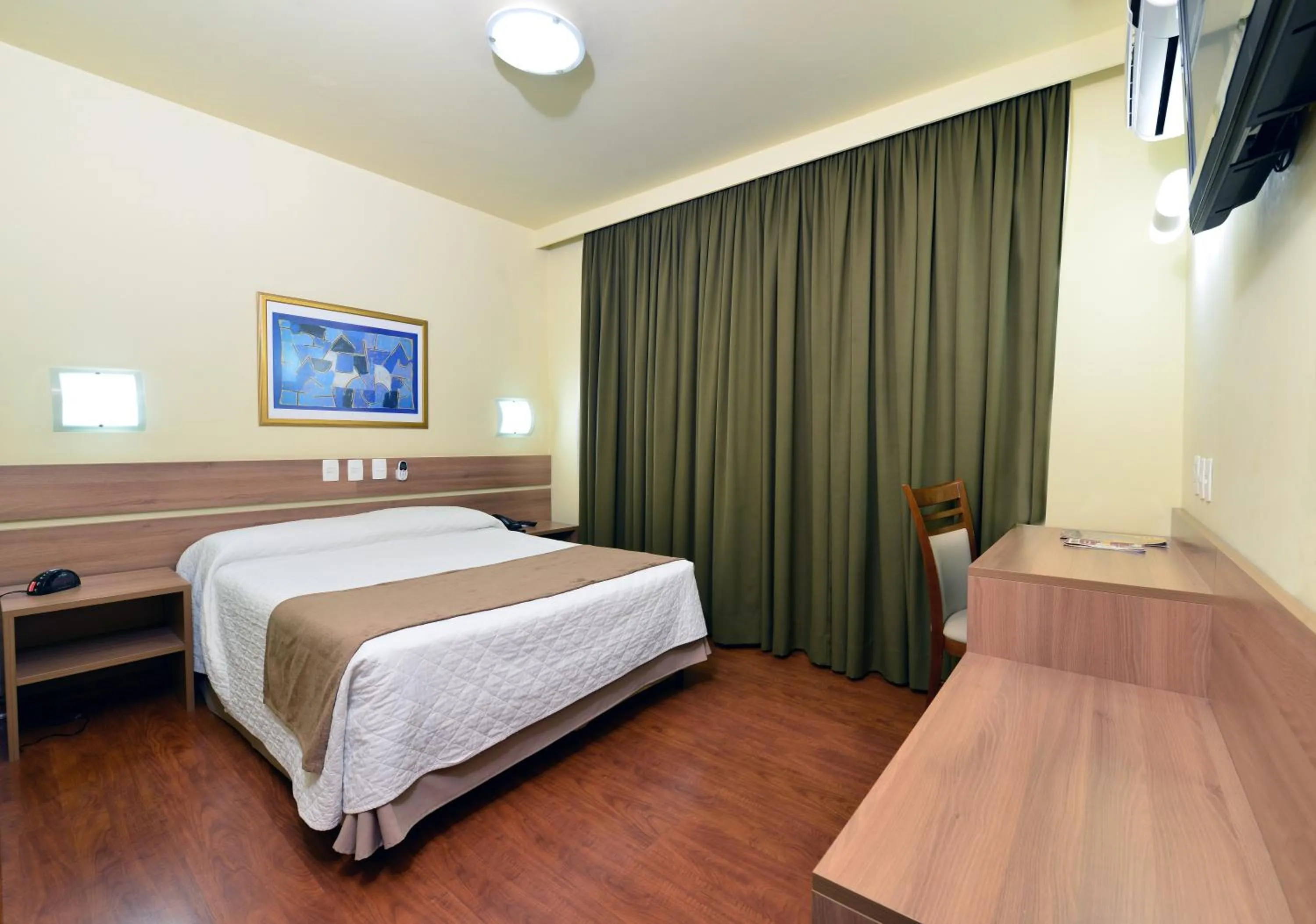 Bed in Curi Palace Hotel