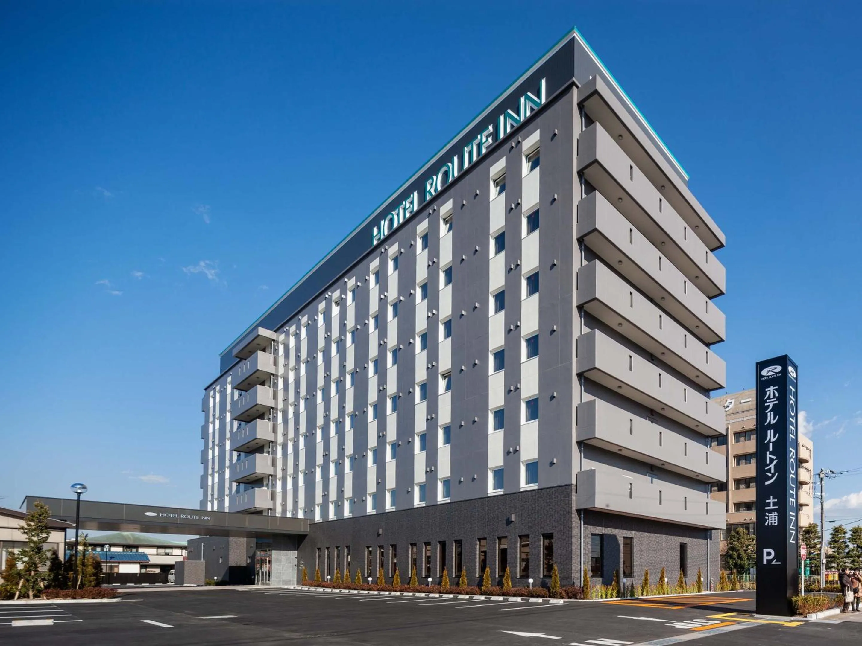 Property building in Hotel Route-Inn Tsuchiura
