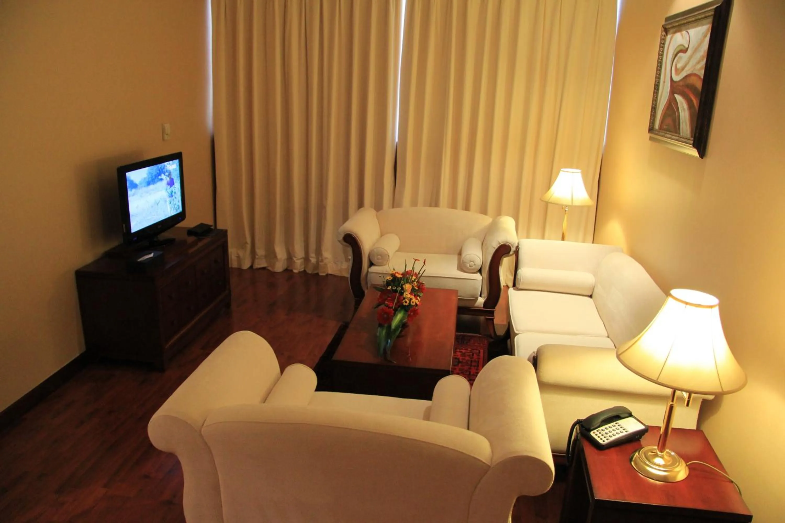Living room, Seating Area in TRIANON ROYAL HOTEL