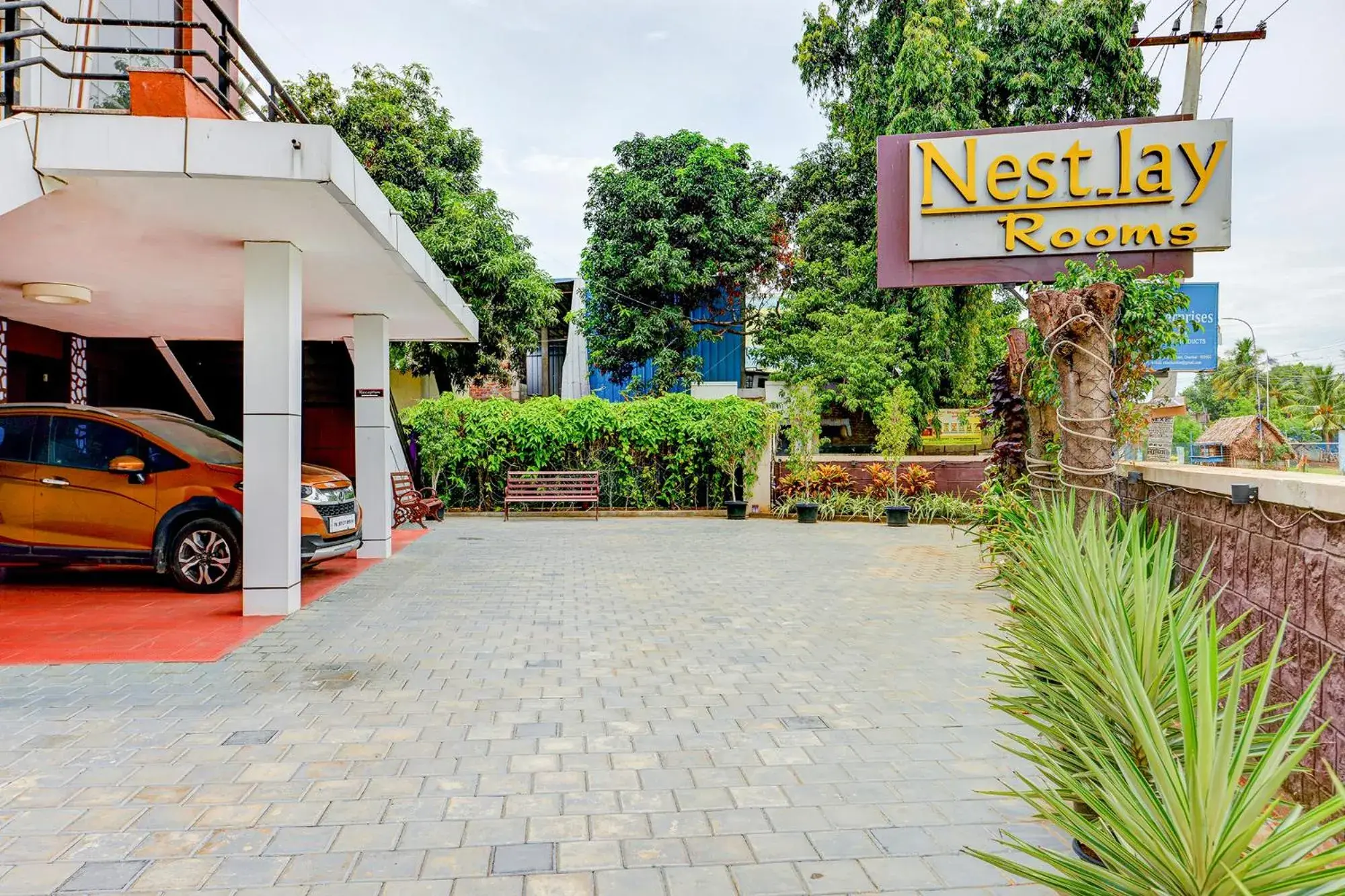 Facade/entrance in Nestlay Rooms Vanagaram Facade/entrance in Nestlay Rooms Vanagaram