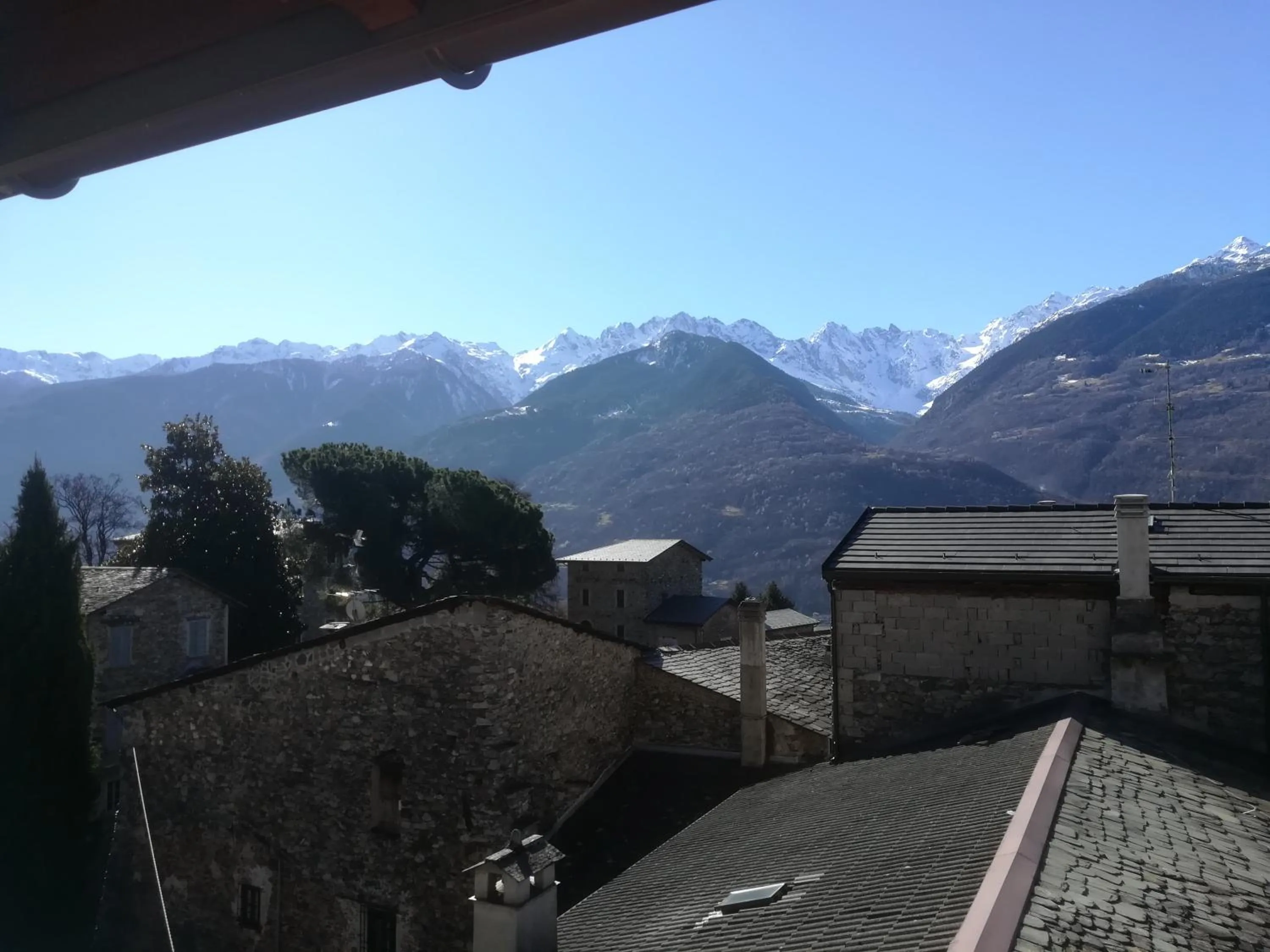 Mountain view in Hotel Albrici