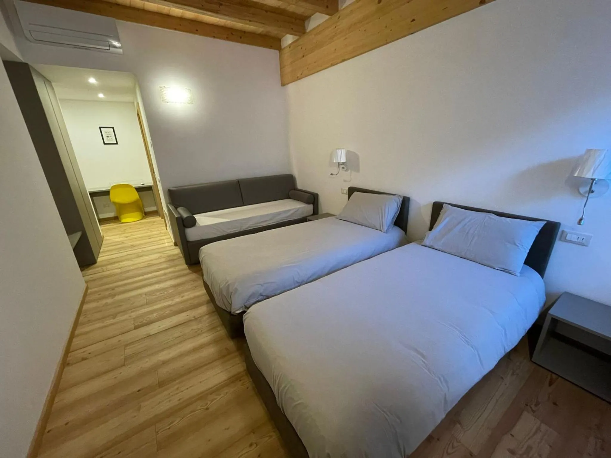Bed in Hotel Albrici