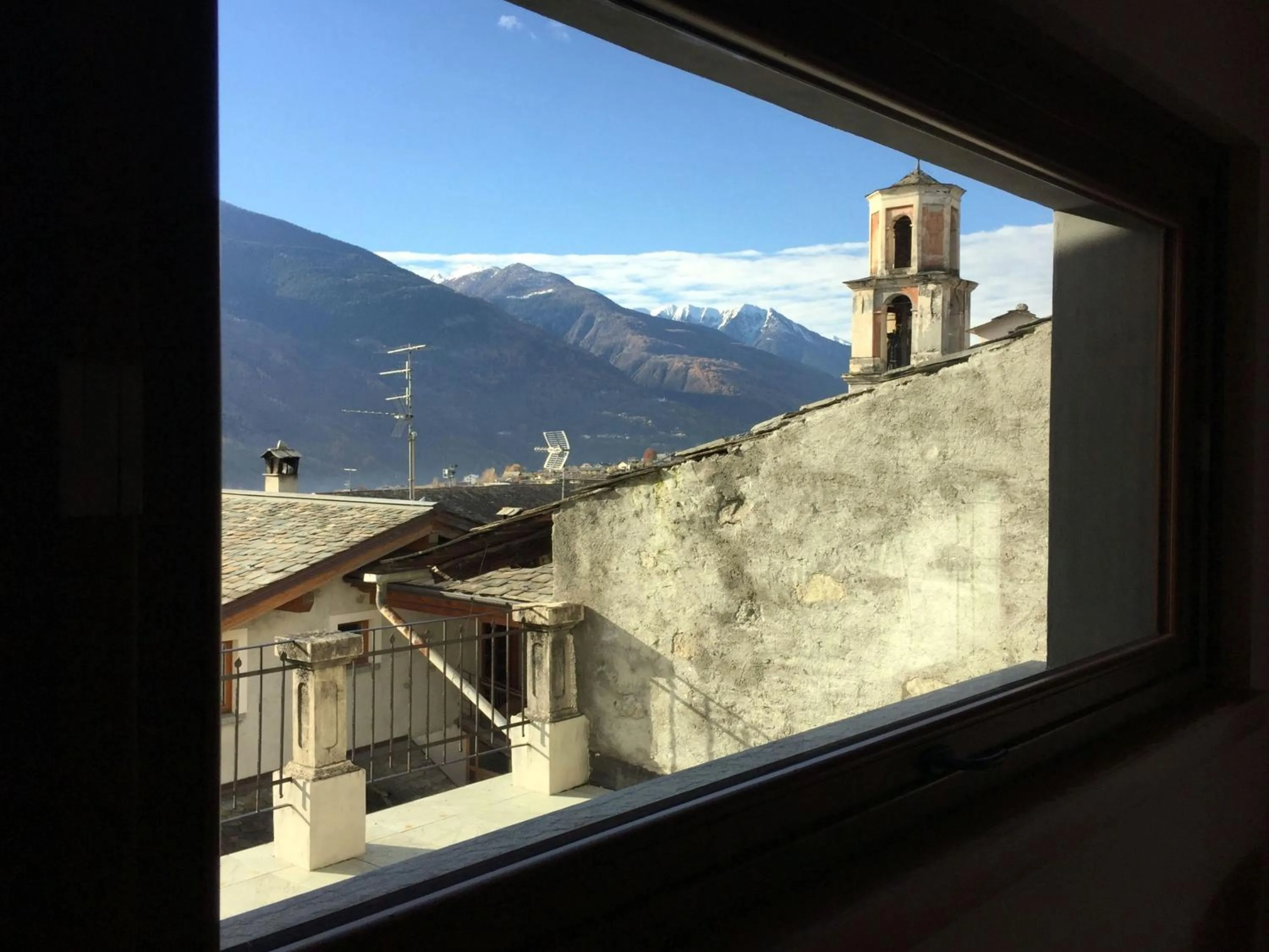Mountain view in Hotel Albrici