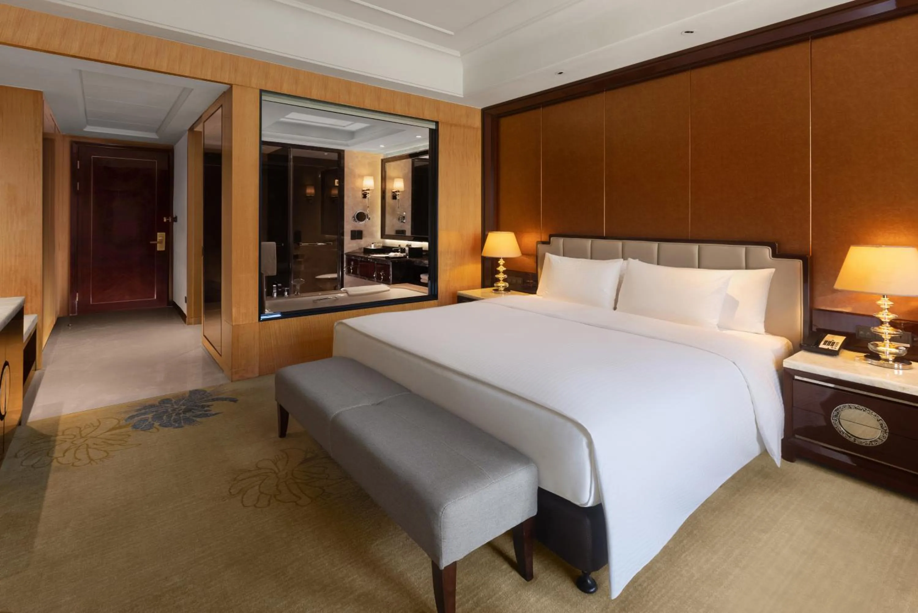 Bedroom, Bed in Wanda Vista Quanzhou