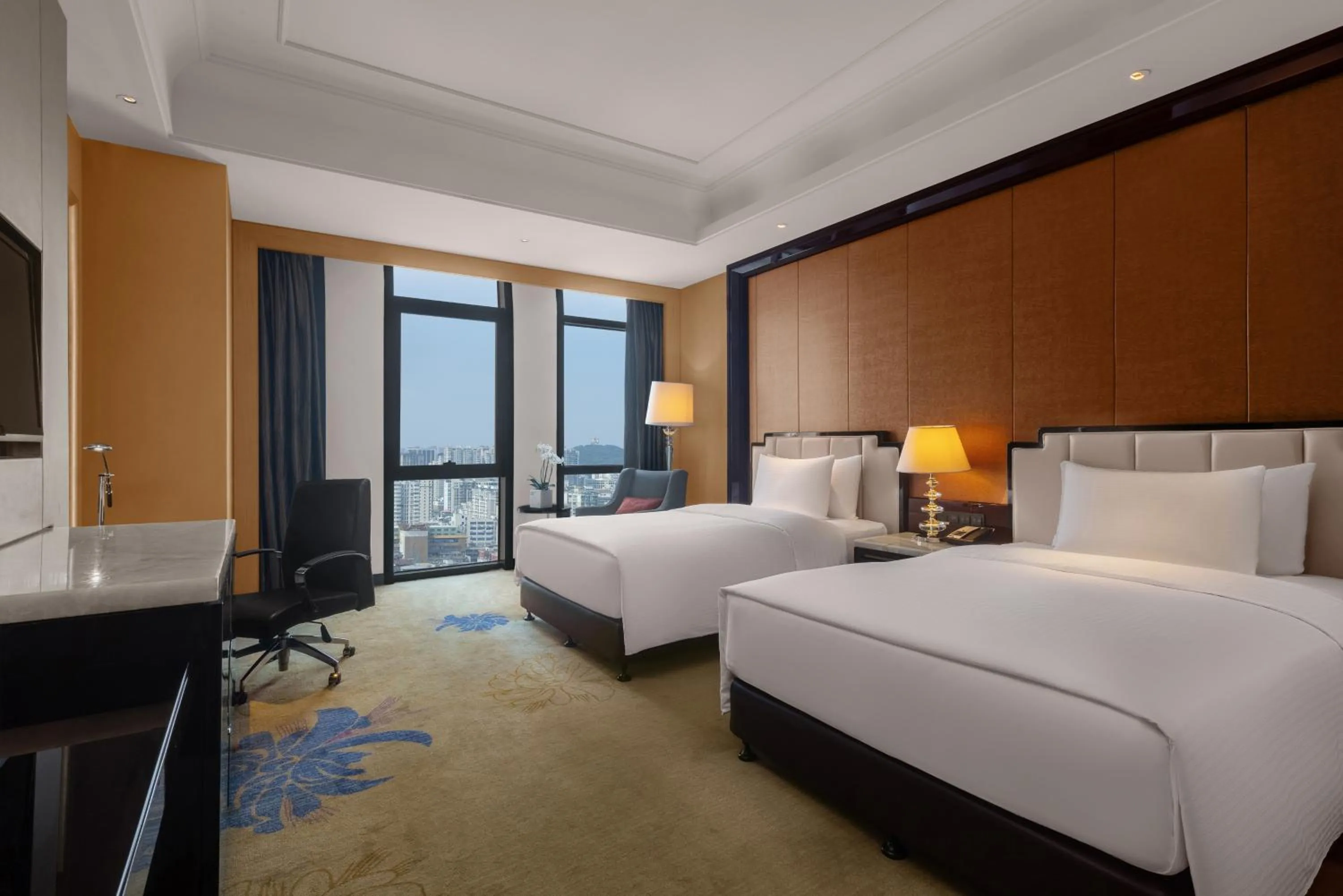 Bedroom, Bed in Wanda Vista Quanzhou