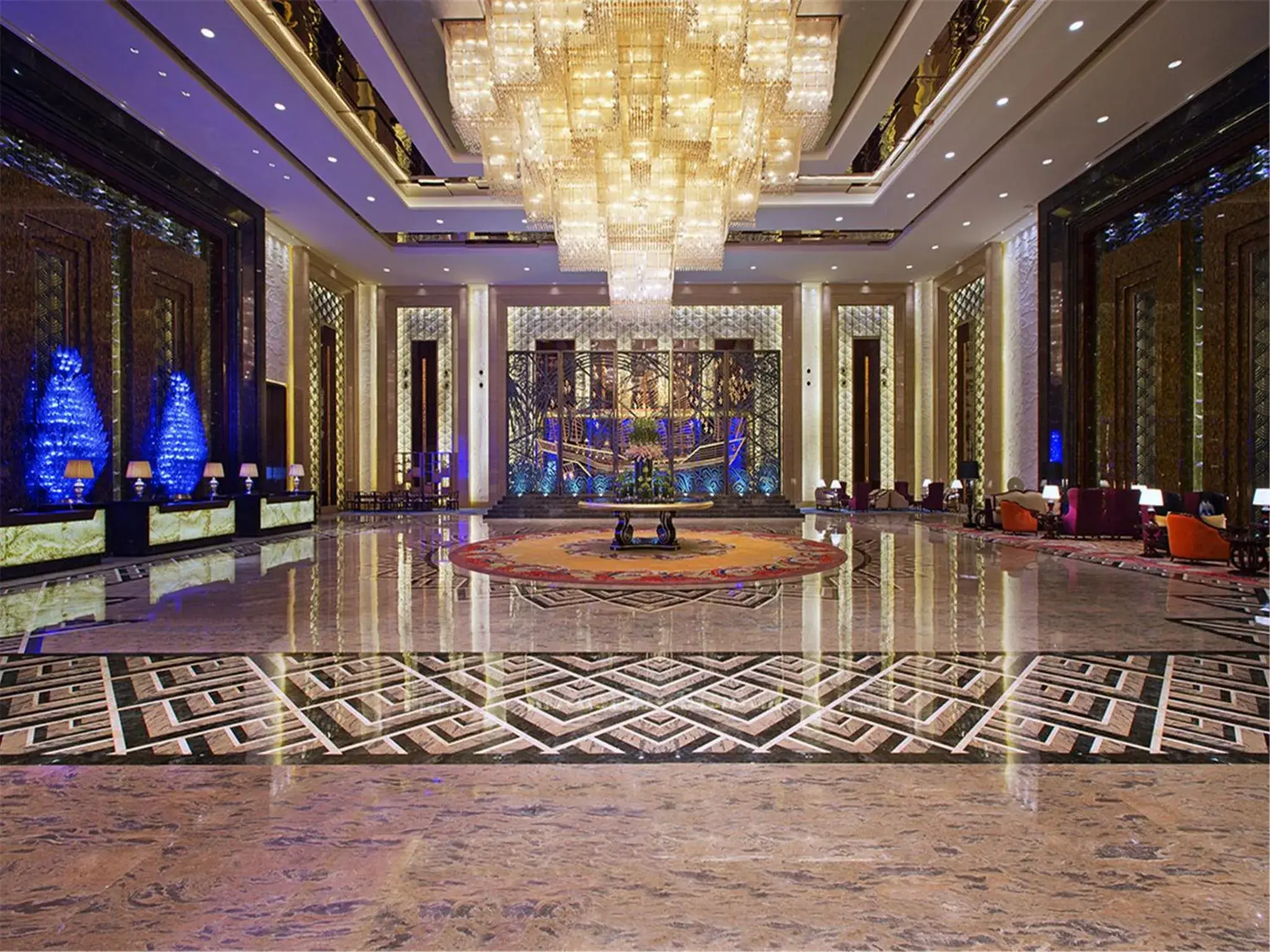 Lobby or reception in Wanda Vista Quanzhou Lobby or reception in Wanda Vista Quanzhou