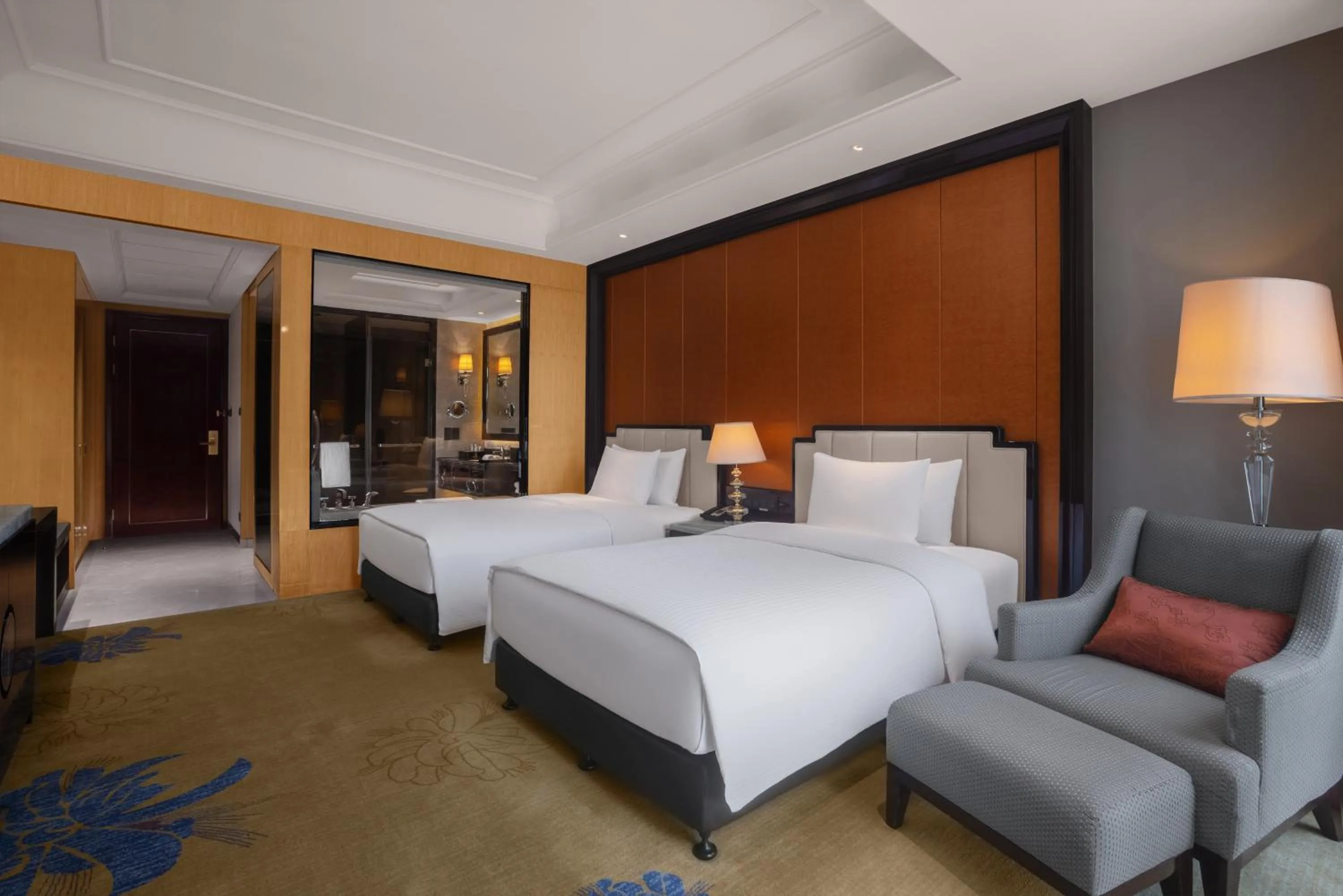 Bedroom, Bed in Wanda Vista Quanzhou