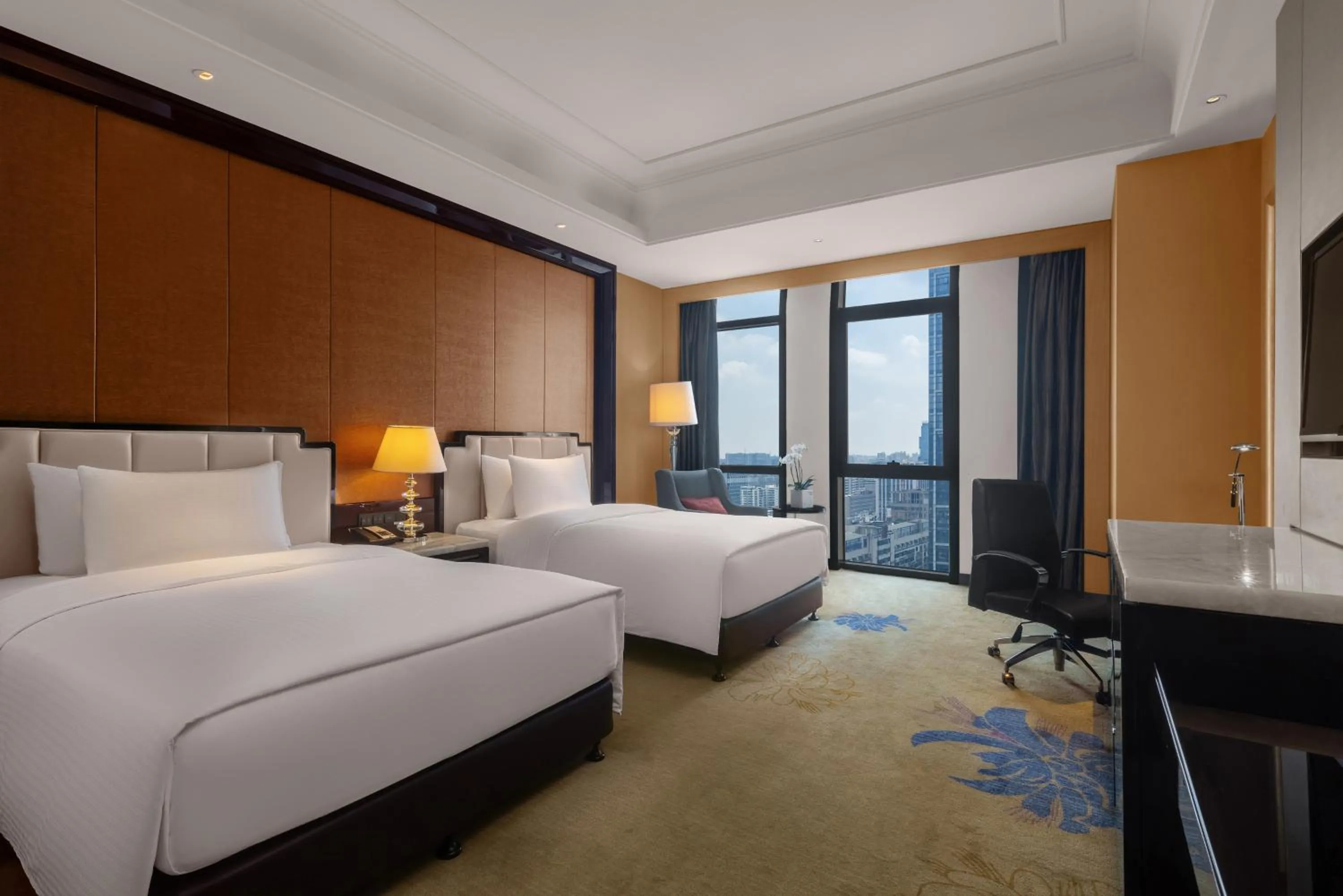 Bedroom, Bed in Wanda Vista Quanzhou