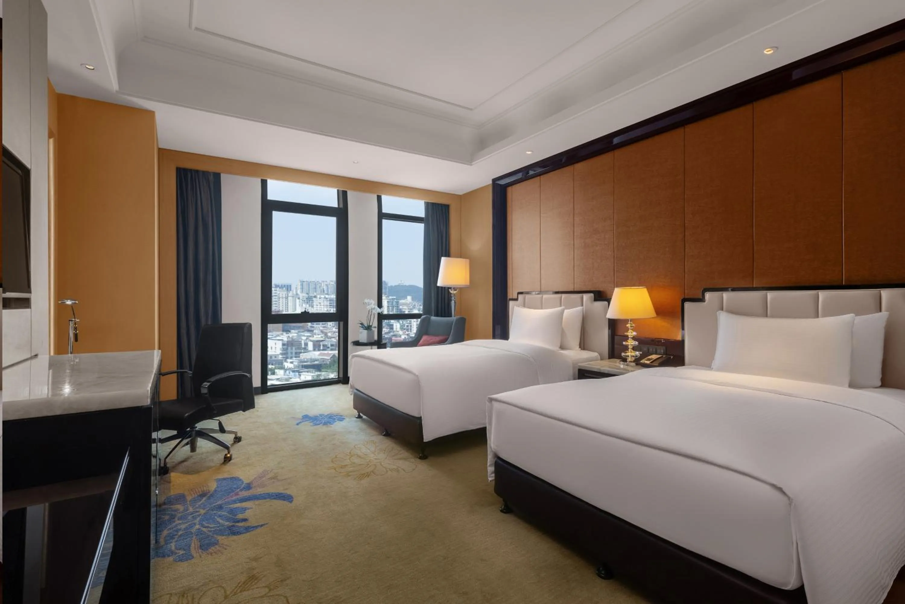 Bedroom, Bed in Wanda Vista Quanzhou