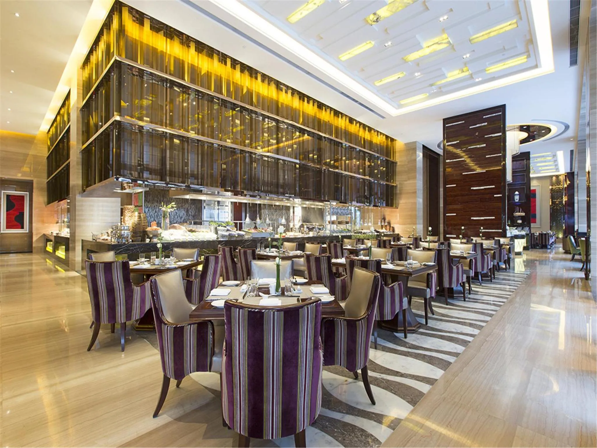 Lounge or bar in Wanda Vista Quanzhou