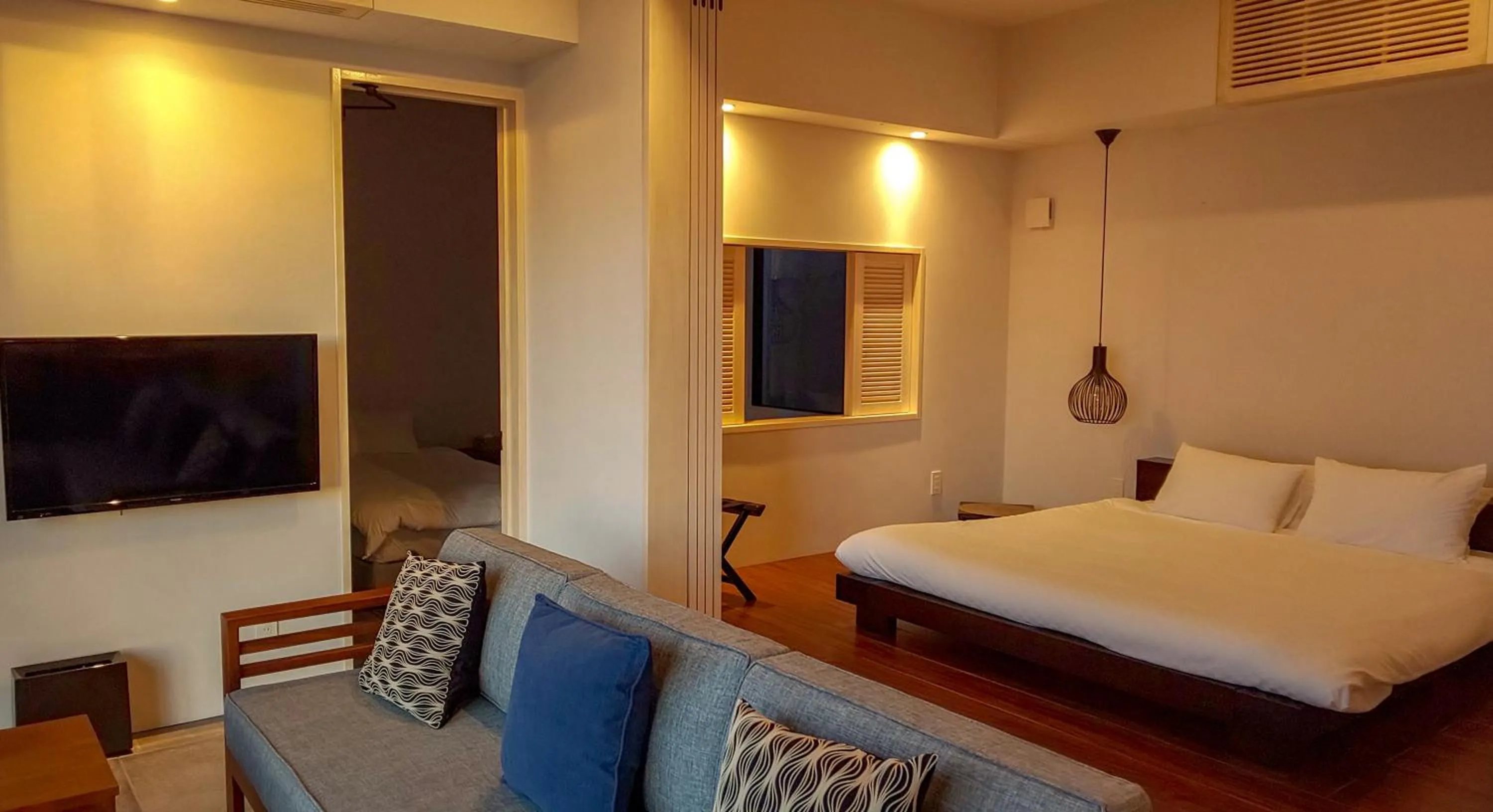 Bathroom, Bed in Hanalee Villa Kouri