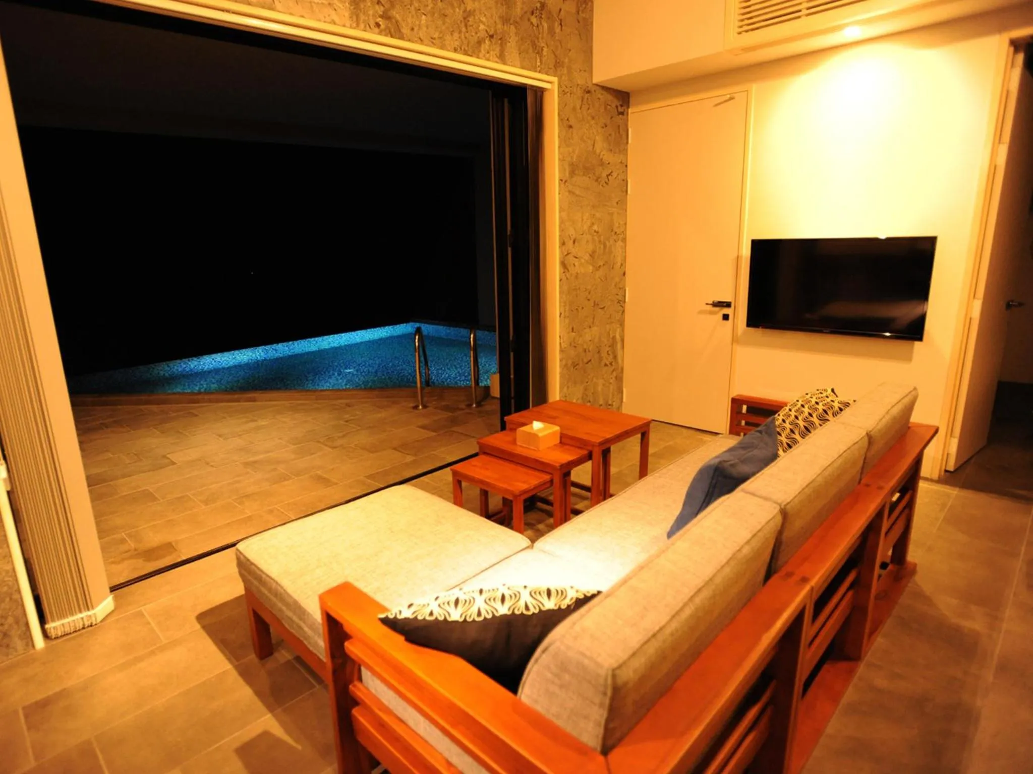 Living room in Hanalee Villa Kouri