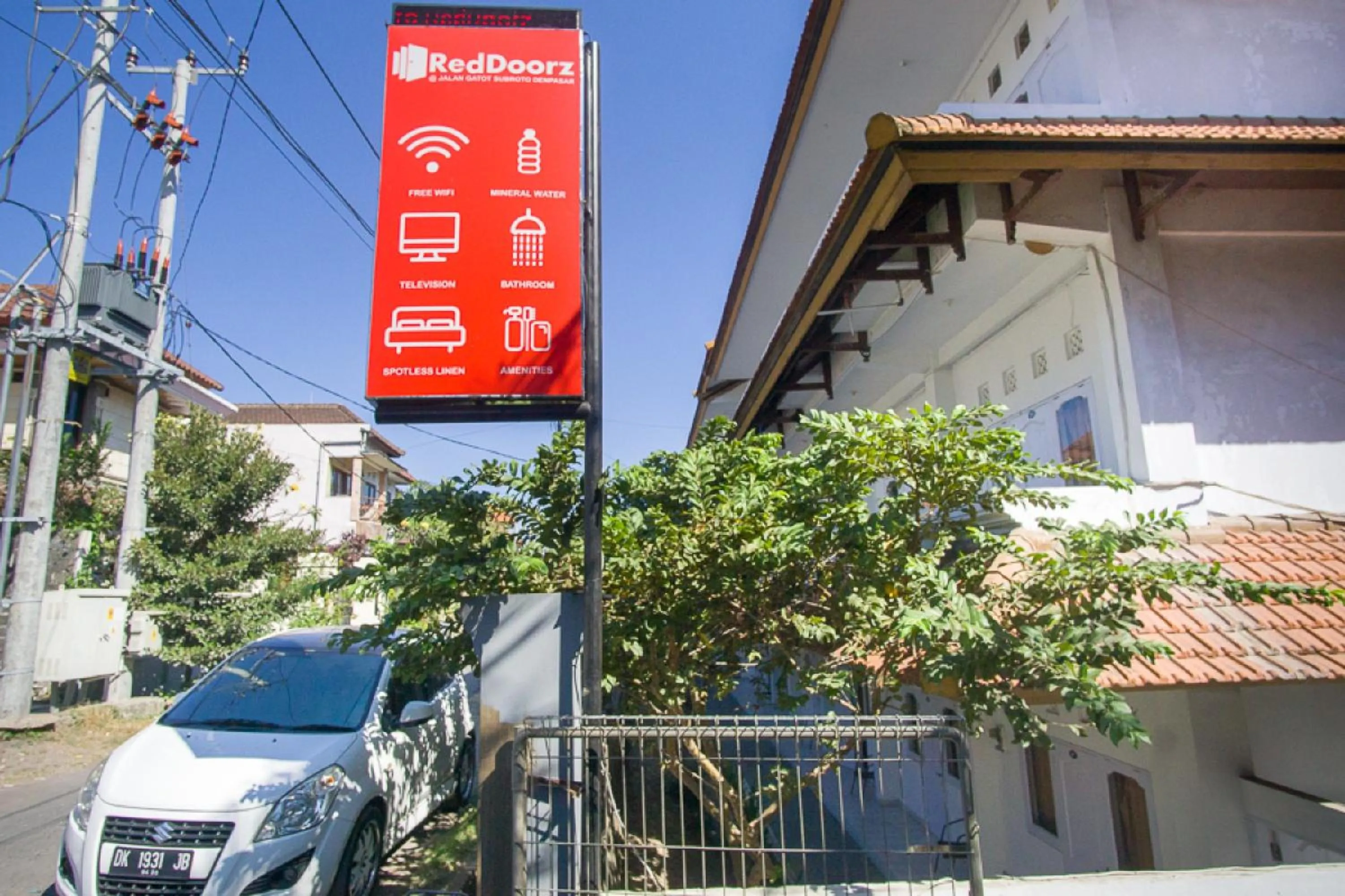 Property building in RedDoorz @ Jalan Gatot Subroto Denpasar