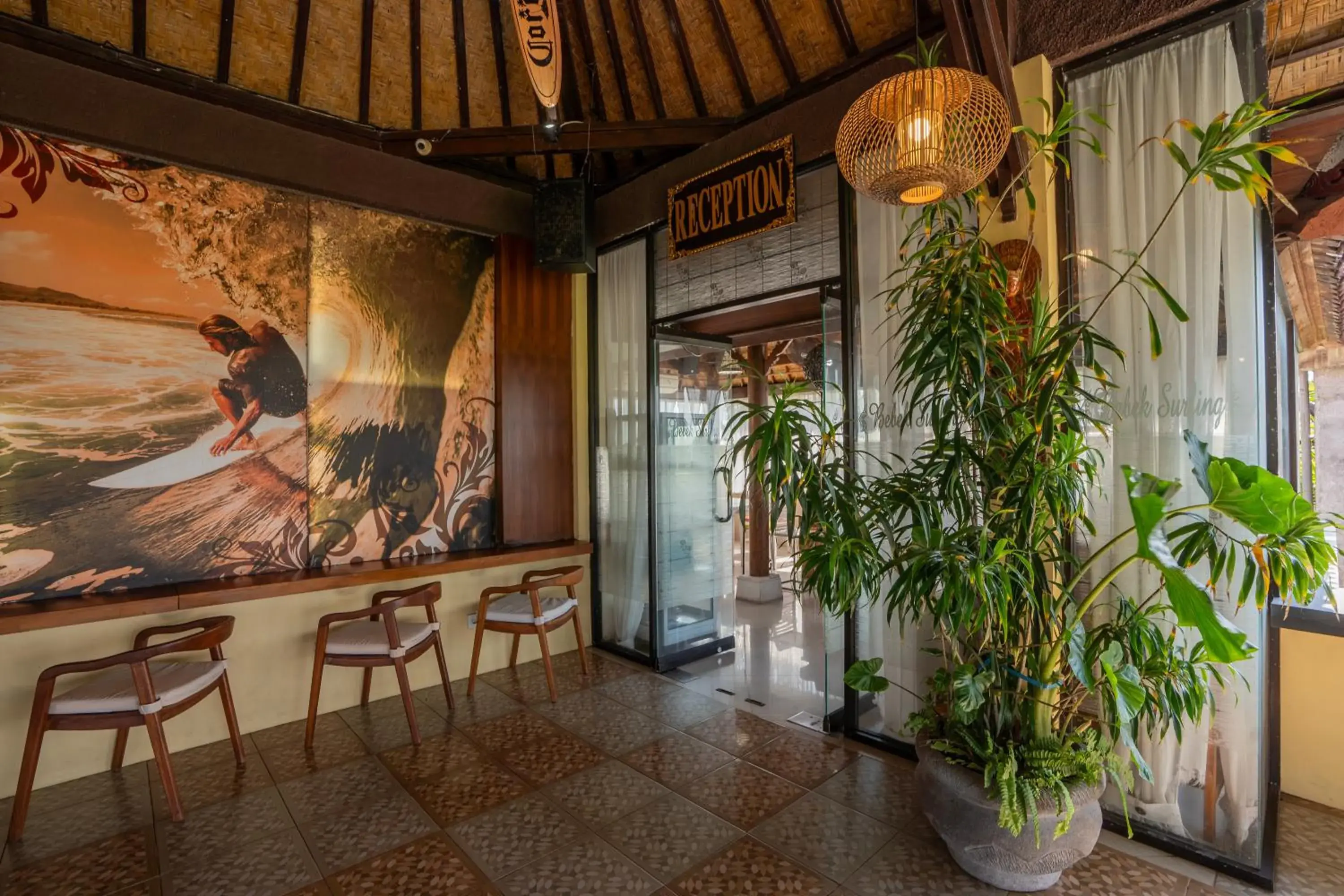 Restaurant/places to eat in Nirmala Guest House Surf Keramas Restaurant/places to eat in Nirmala Guest House Surf Keramas