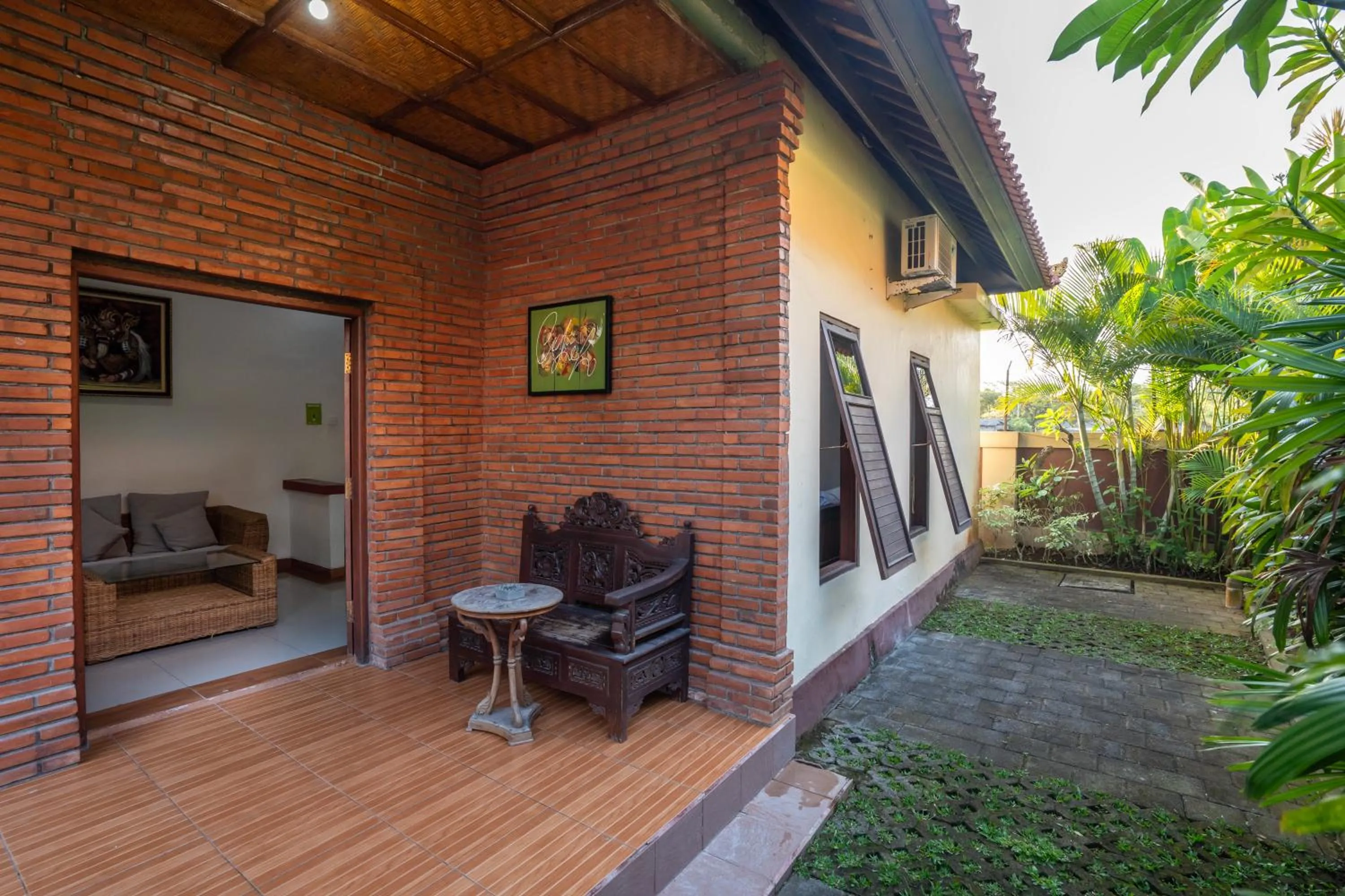 Balcony/Terrace in Nirmala Guest House Surf Keramas