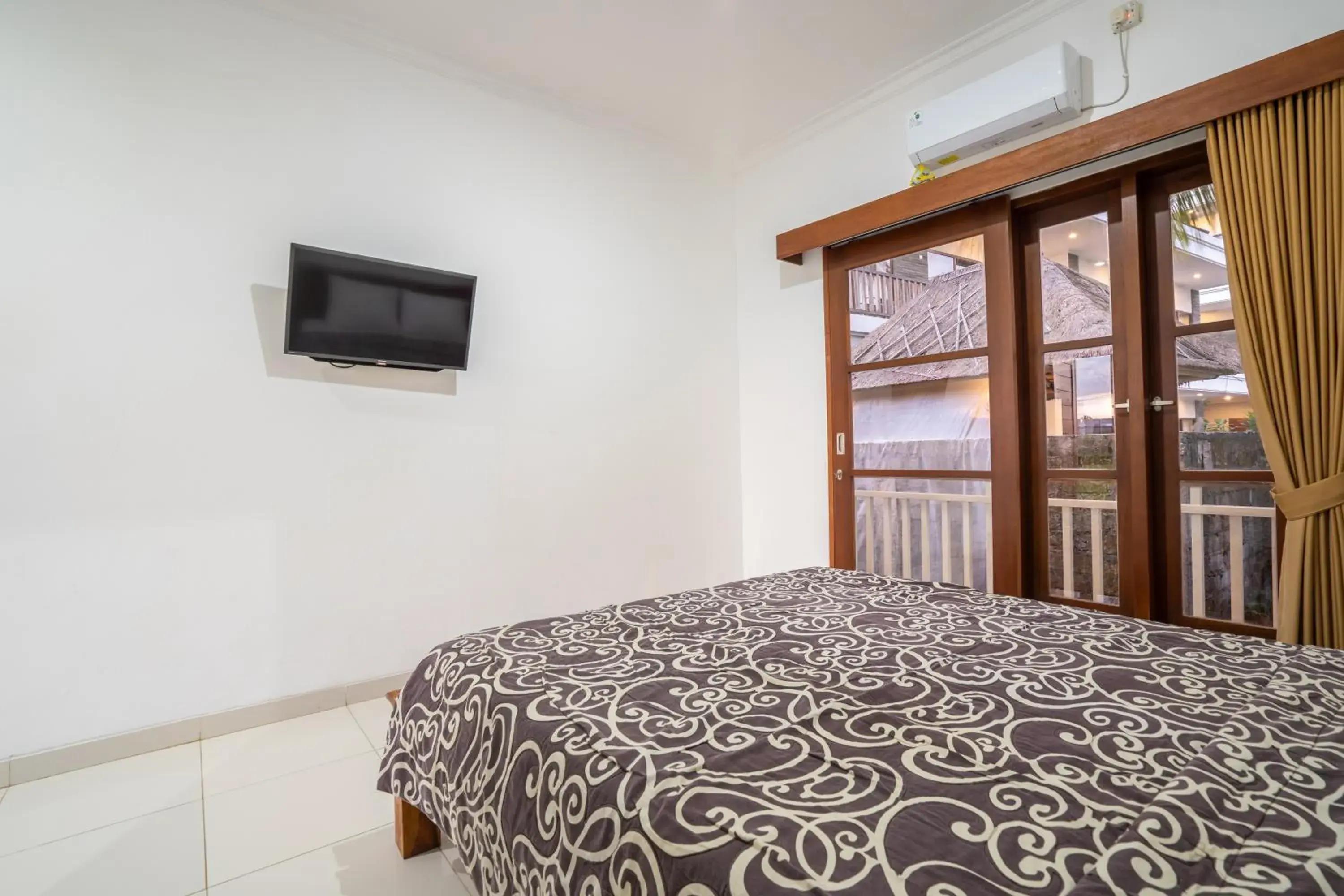 Bedroom, Bed in Nirmala Guest House Surf Keramas Bedroom, Bed in Nirmala Guest House Surf Keramas