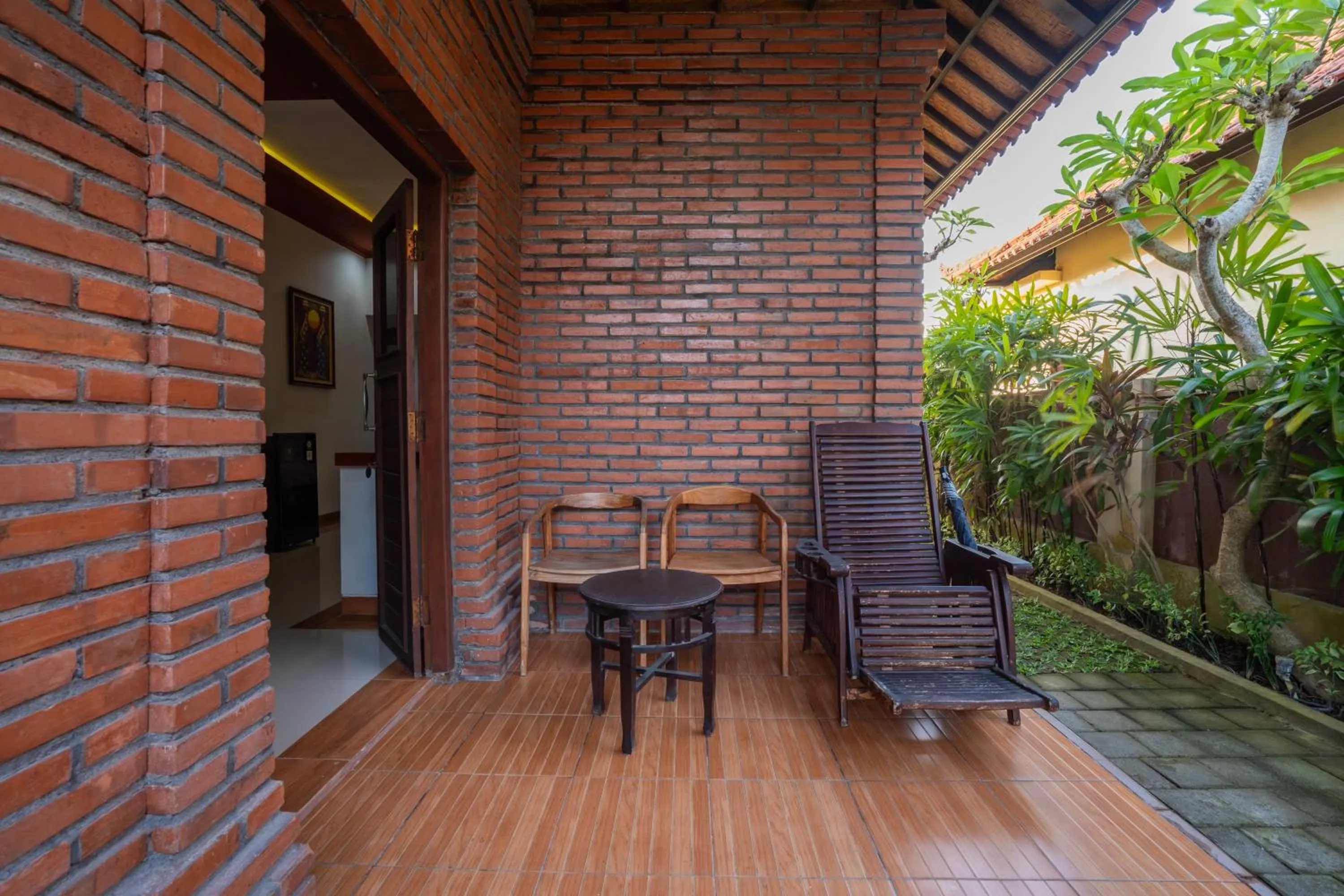 Balcony/Terrace in Nirmala Guest House Surf Keramas