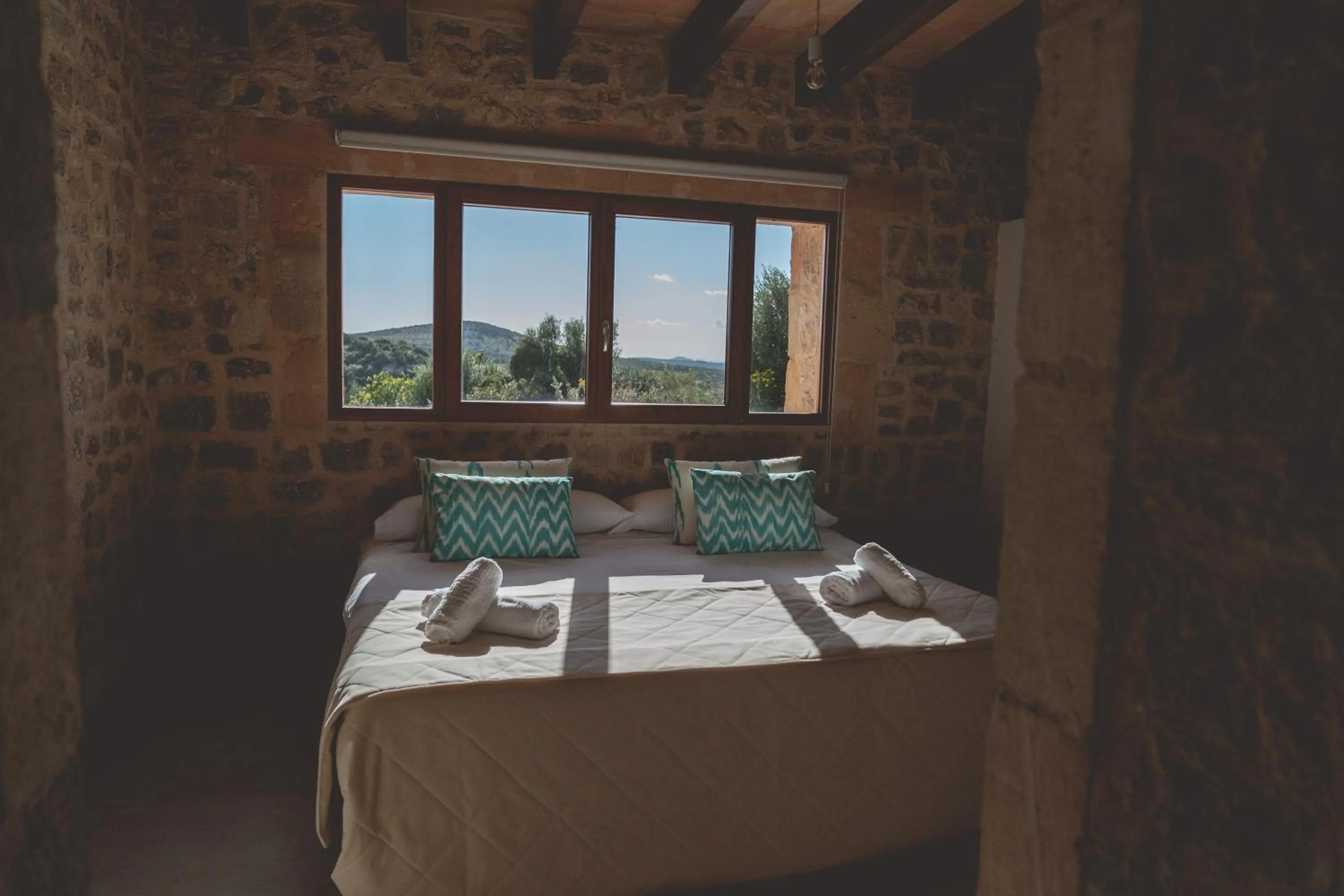 Mountain view in Son Mesquida Vell