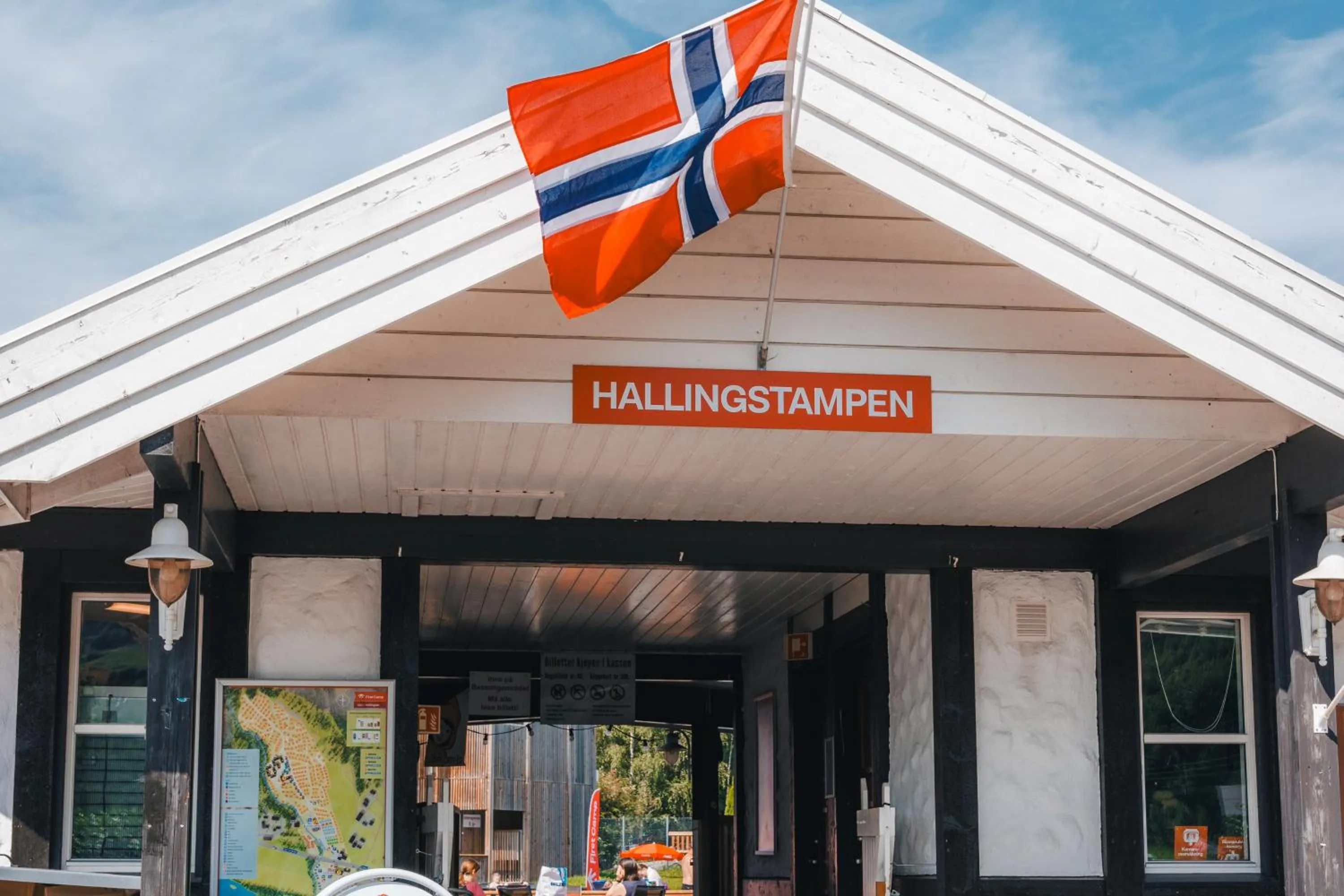 Area and facilities in First Camp Gol Hallingdal