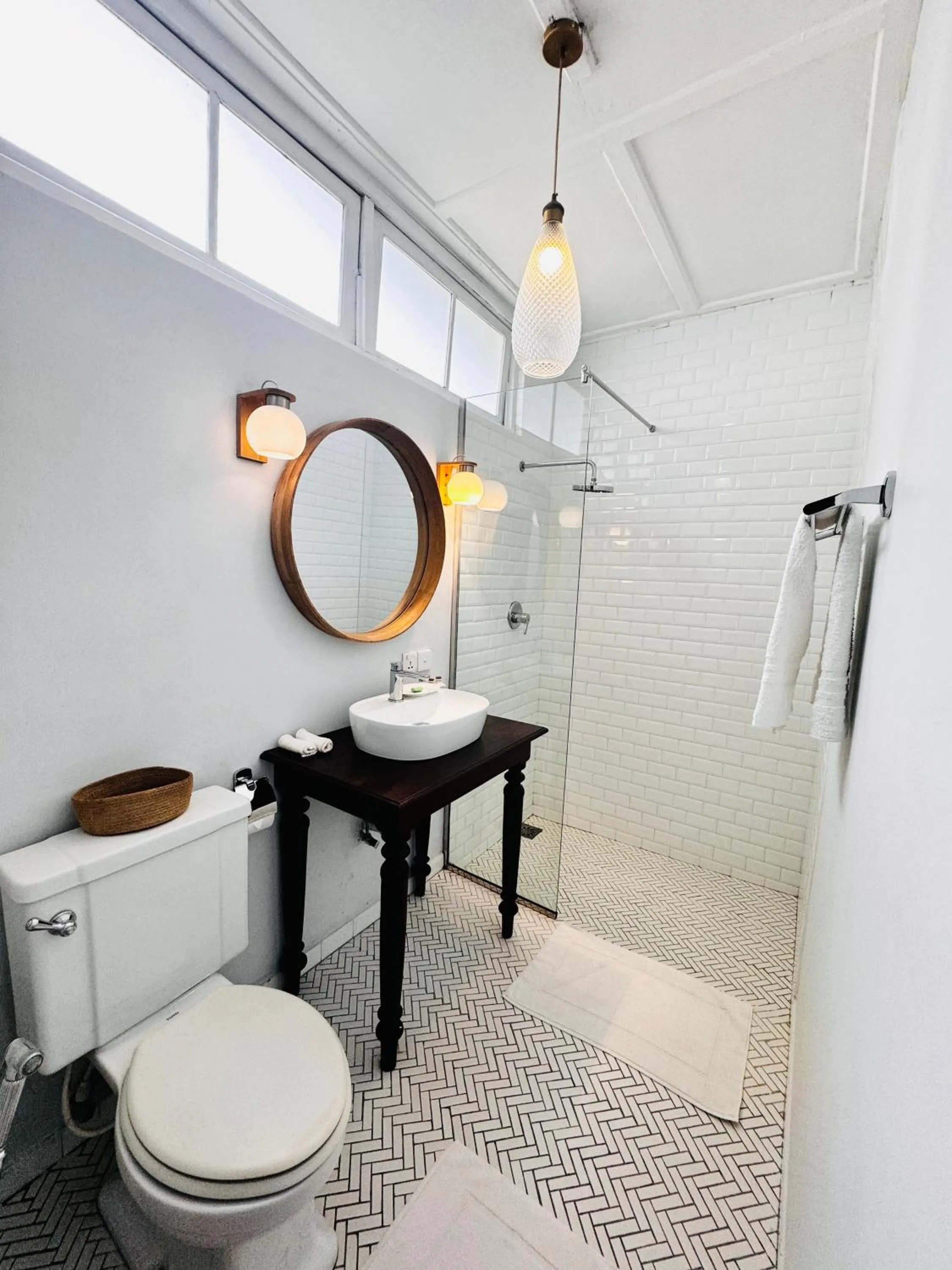 Shower in Ashburnham Estate-98 Acre Tea Estate with Private Waterfalls