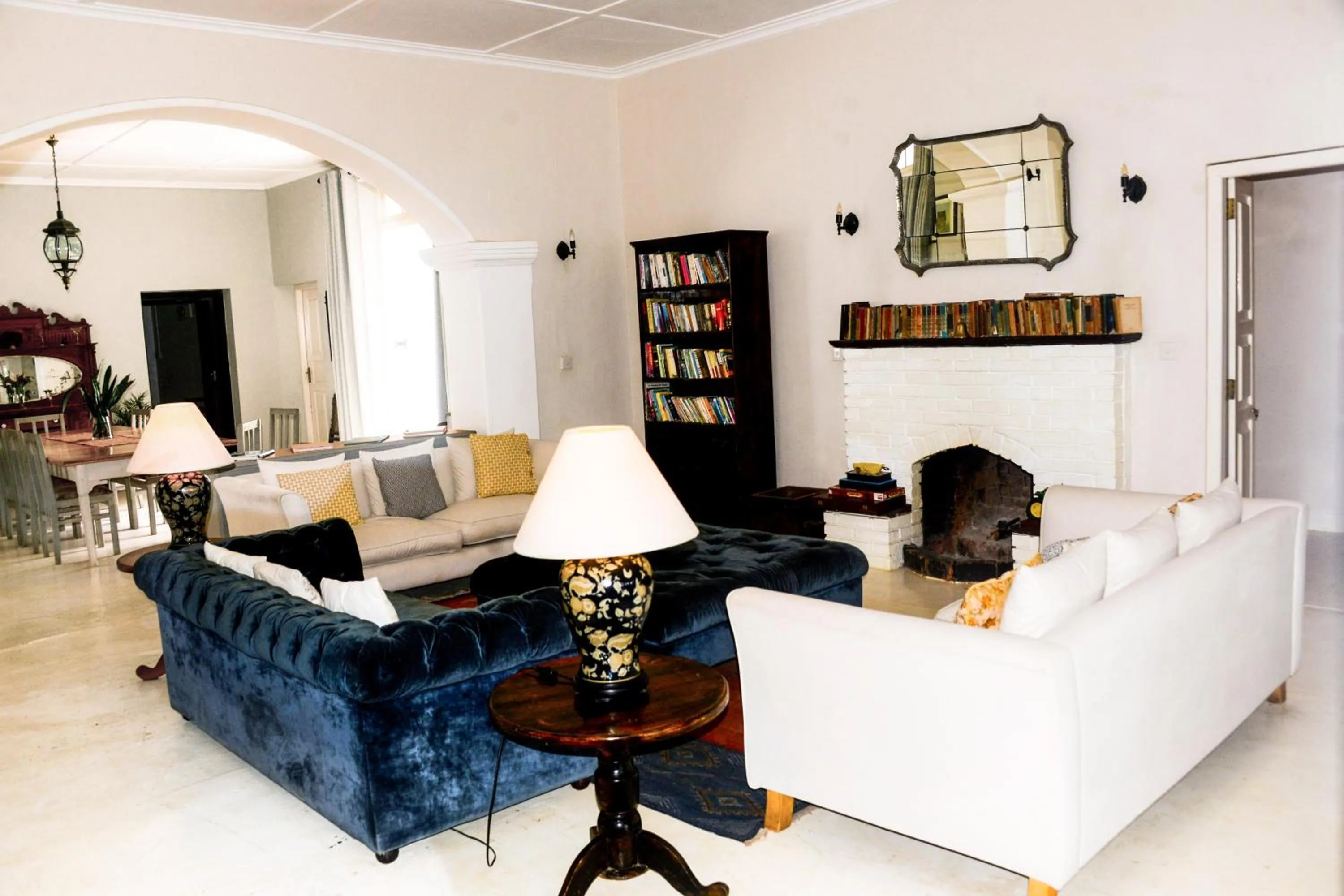 Living room in Ashburnham Estate-98 Acre Tea Estate with Private Waterfalls
