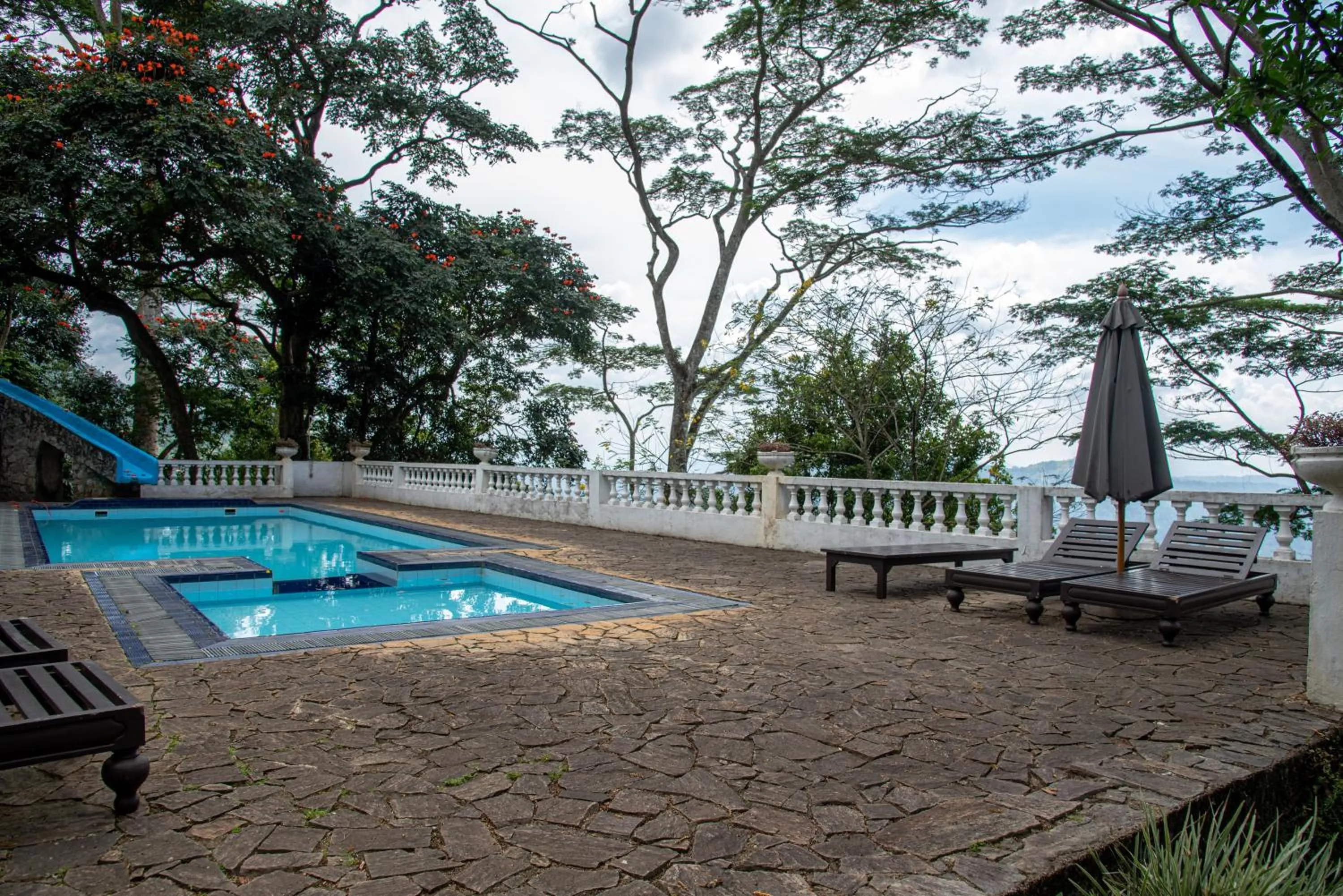 Swimming pool in Ashburnham Estate-98 Acre Tea Estate with Private Waterfalls