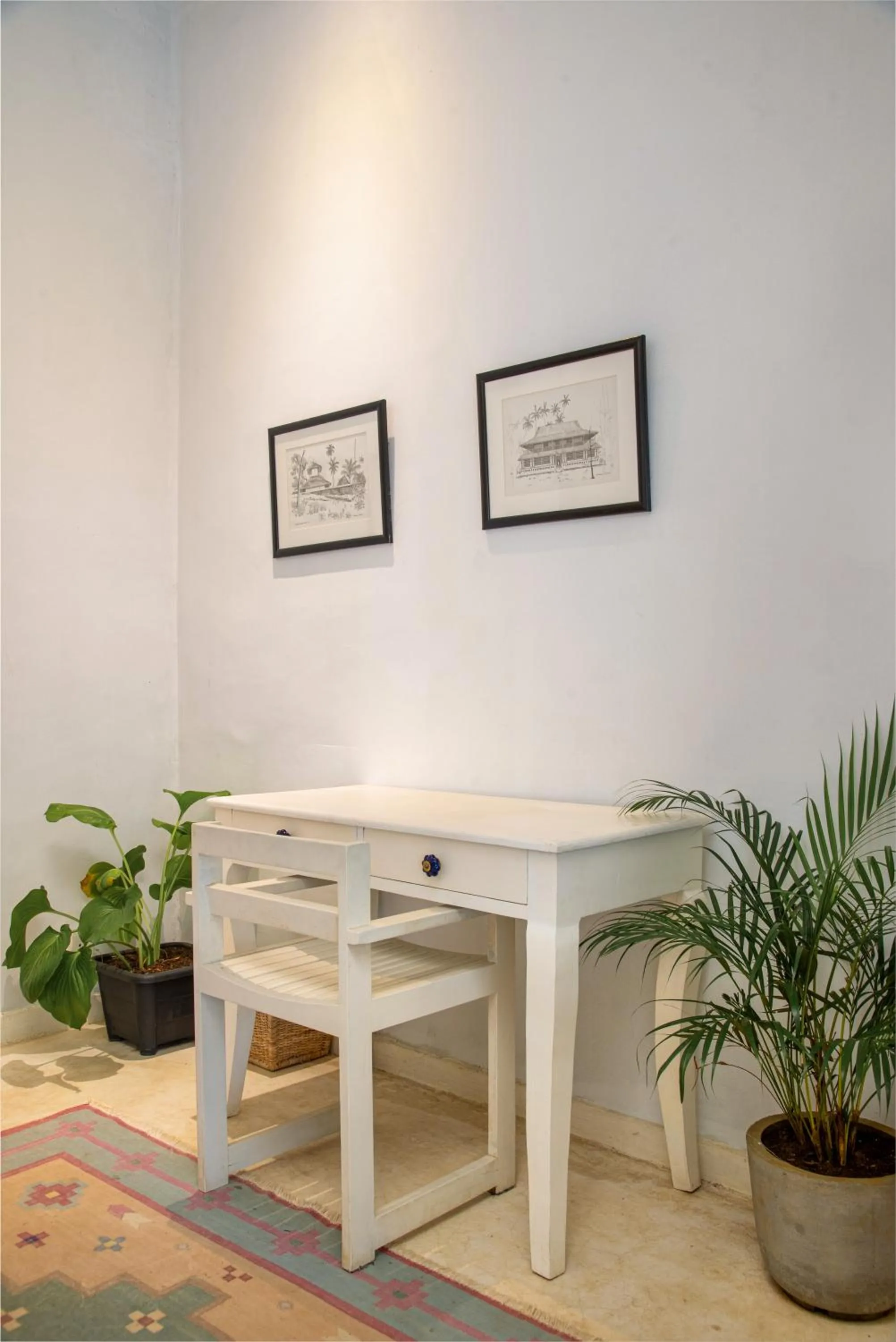 Seating area in Ashburnham Estate-98 Acre Tea Estate with Private Waterfalls