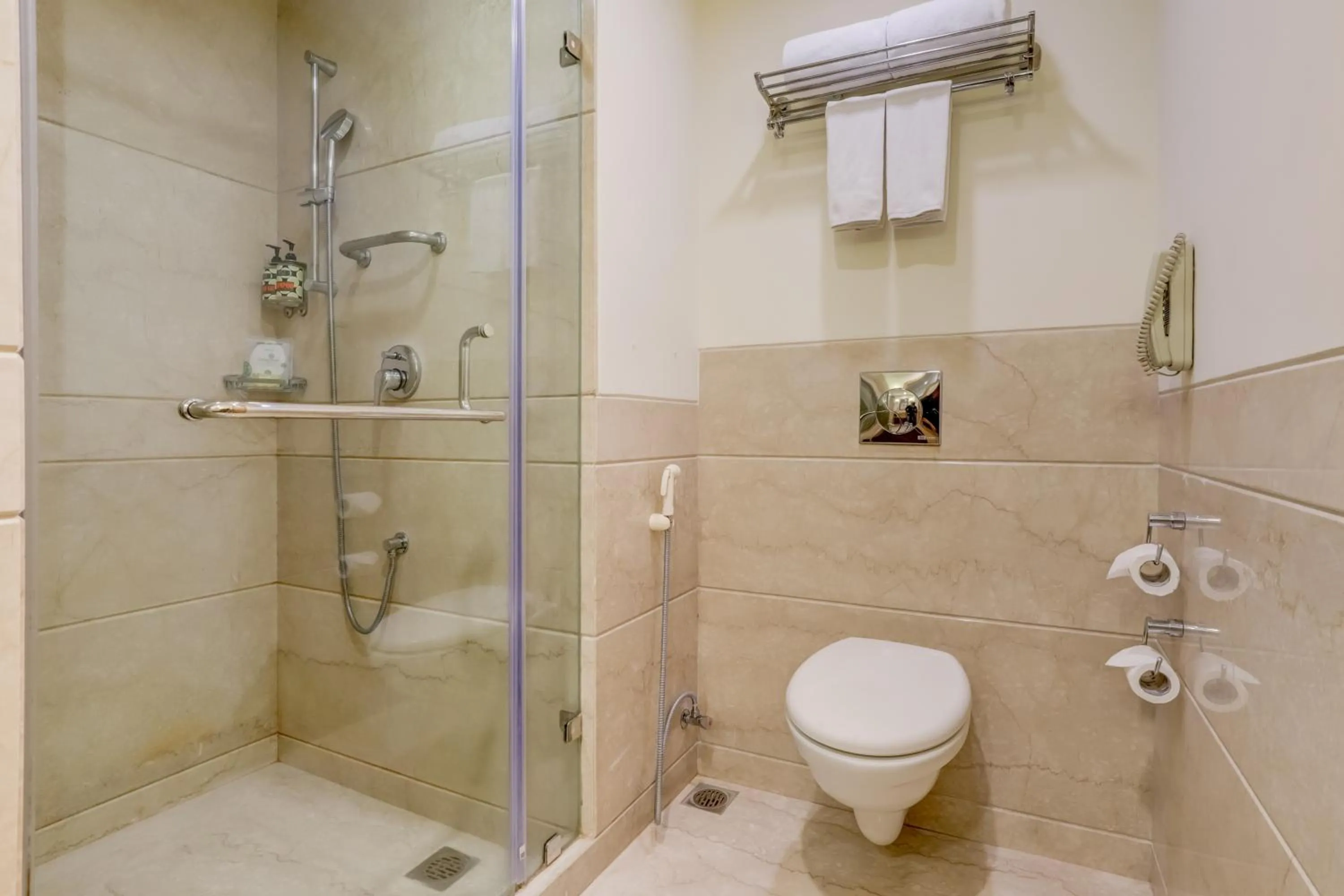 Bathroom in Lemon Tree Premier, Delhi Airport