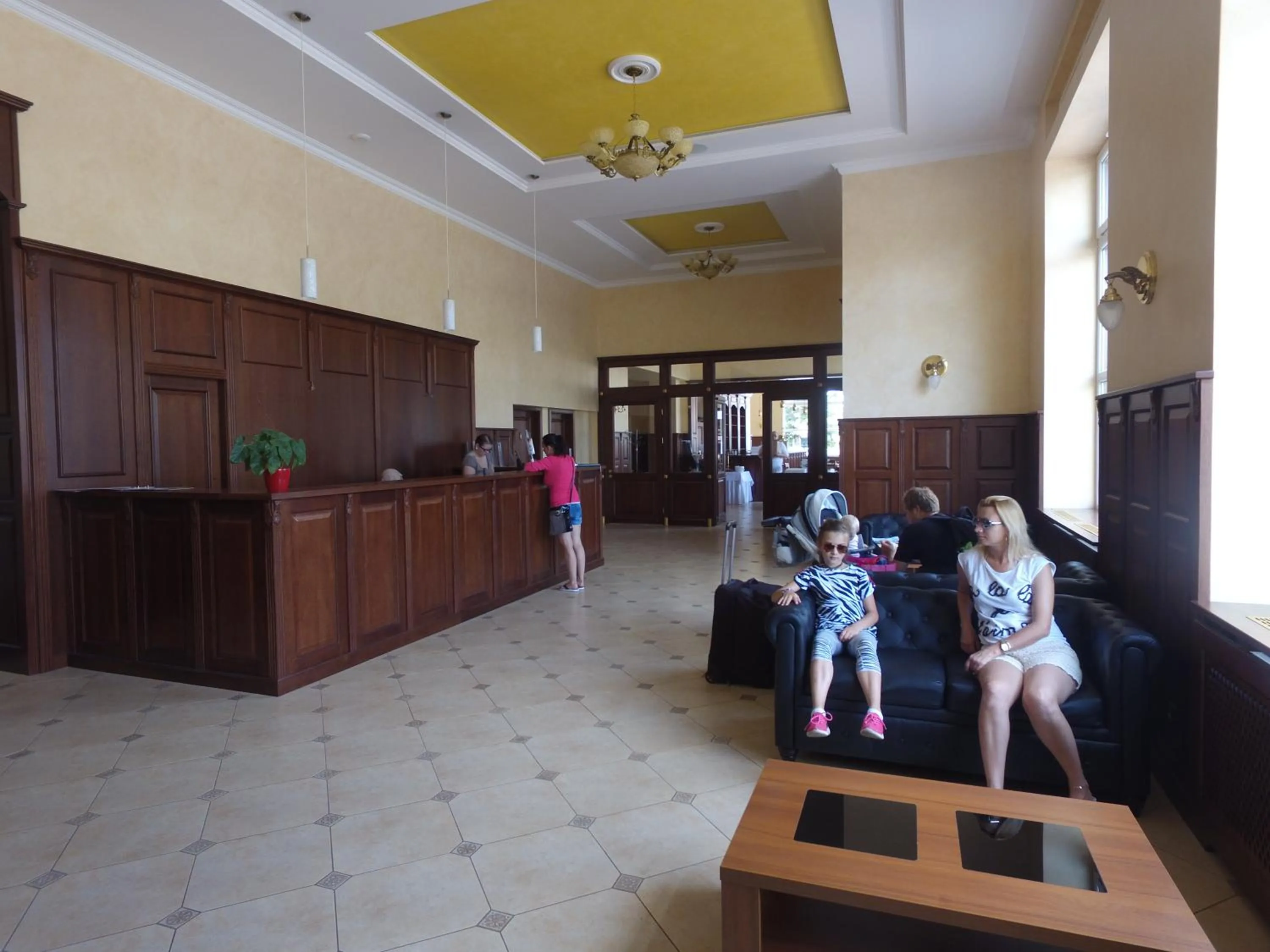 group of guests in Hotel Europa