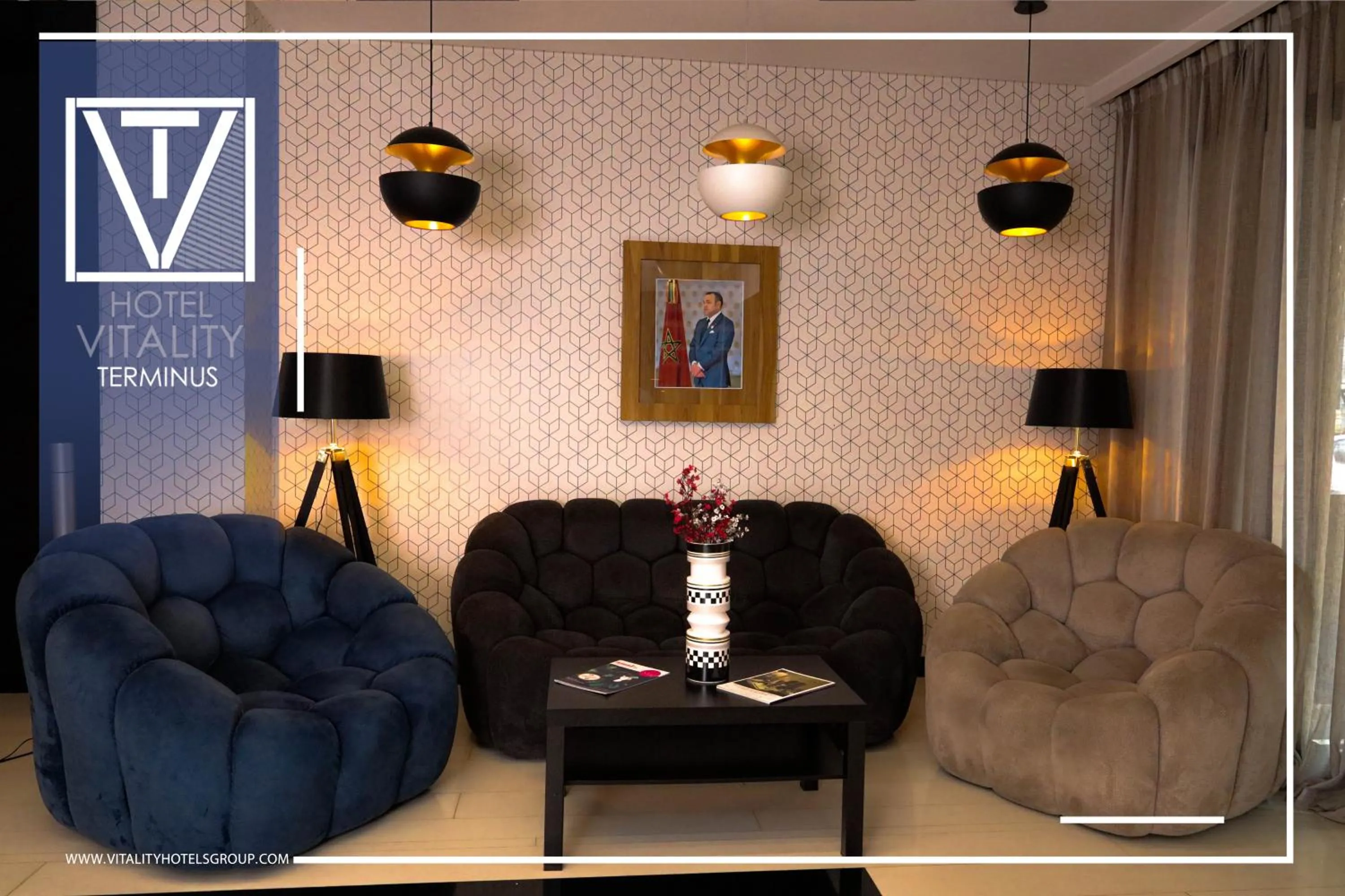 Lobby or reception in Hotel Vitality Terminus