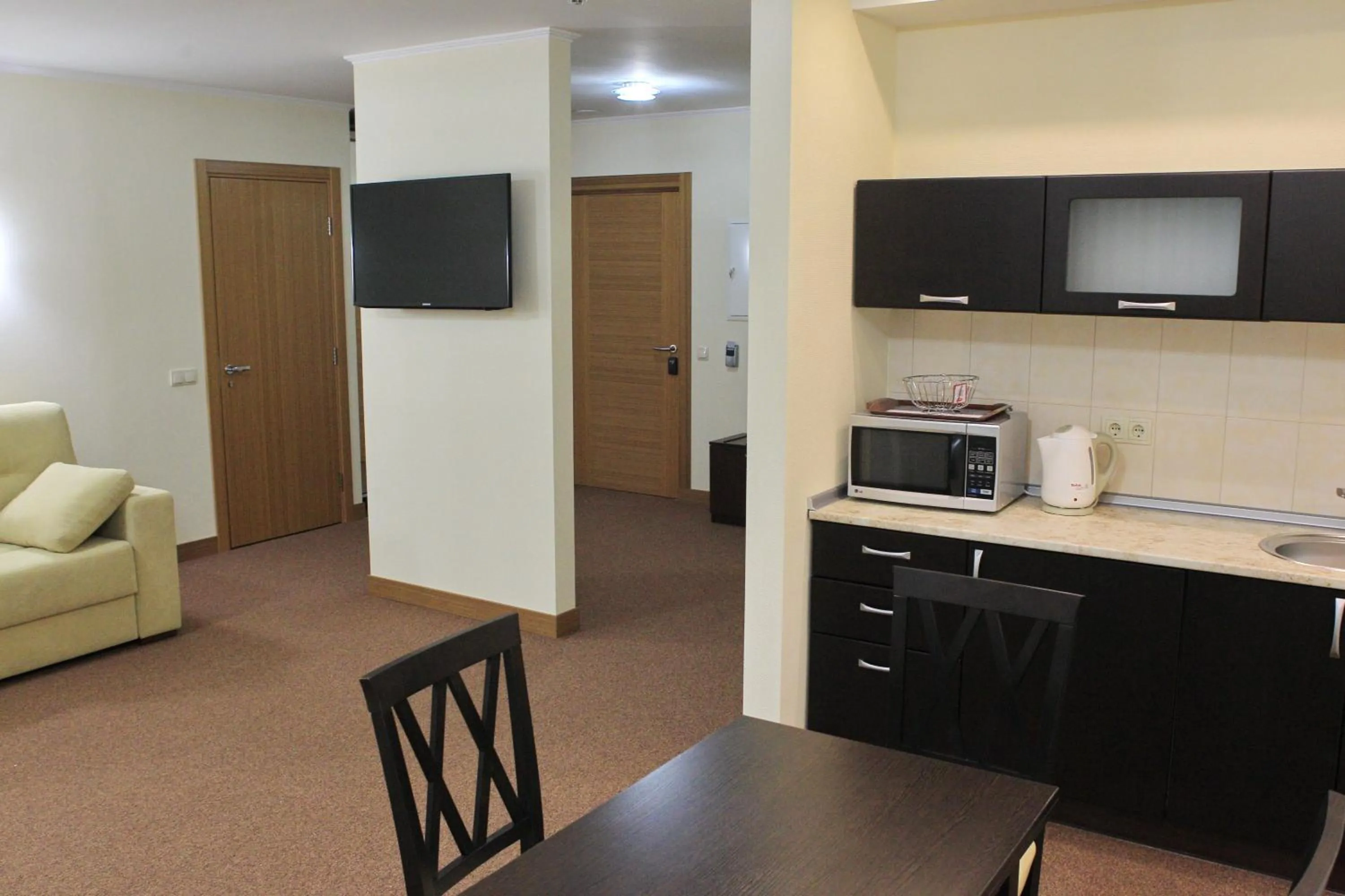 Kitchen or kitchenette in Hotel Asteri