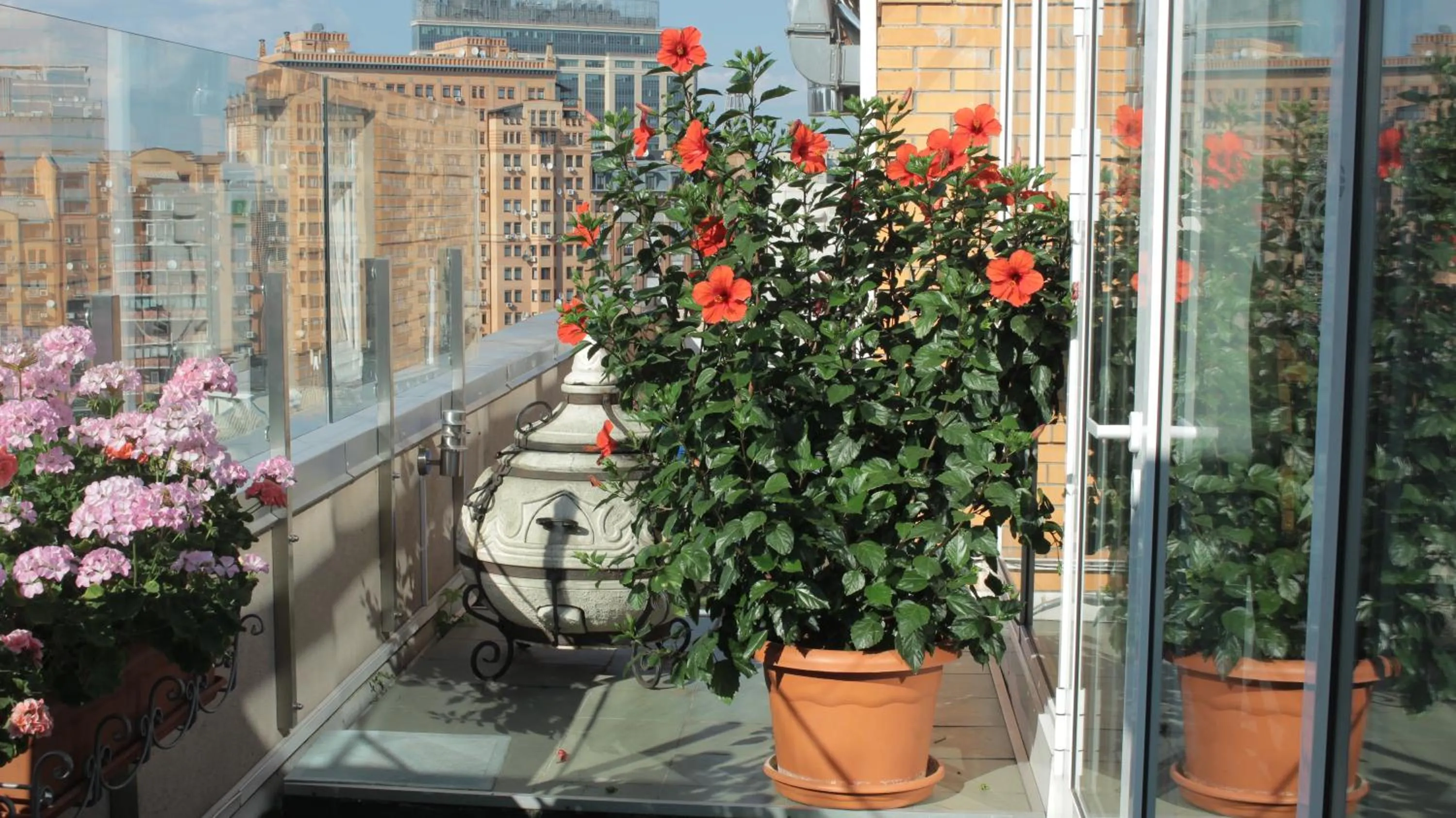 Balcony/Terrace in Hotel Asteri