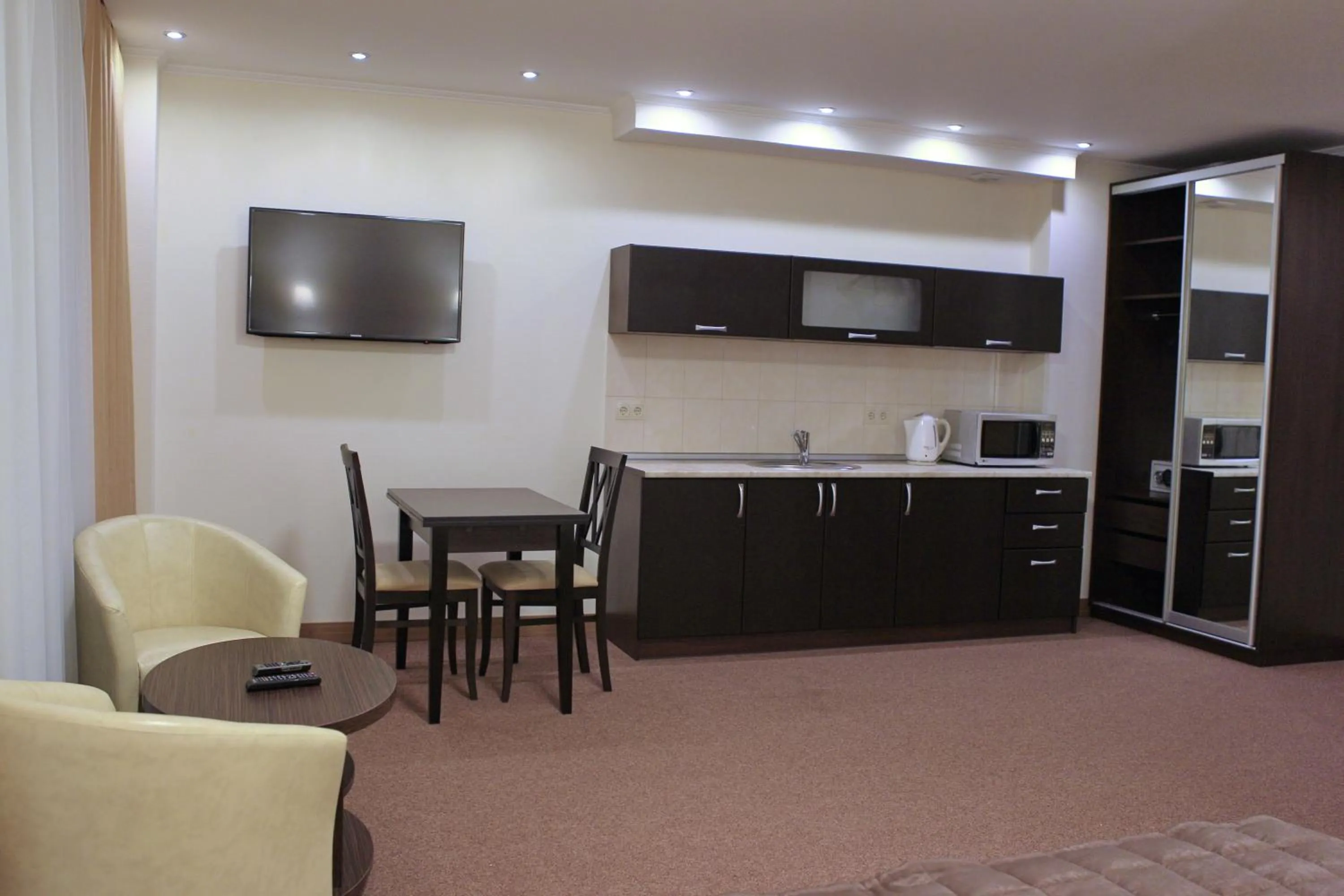 Kitchen or kitchenette in Hotel Asteri