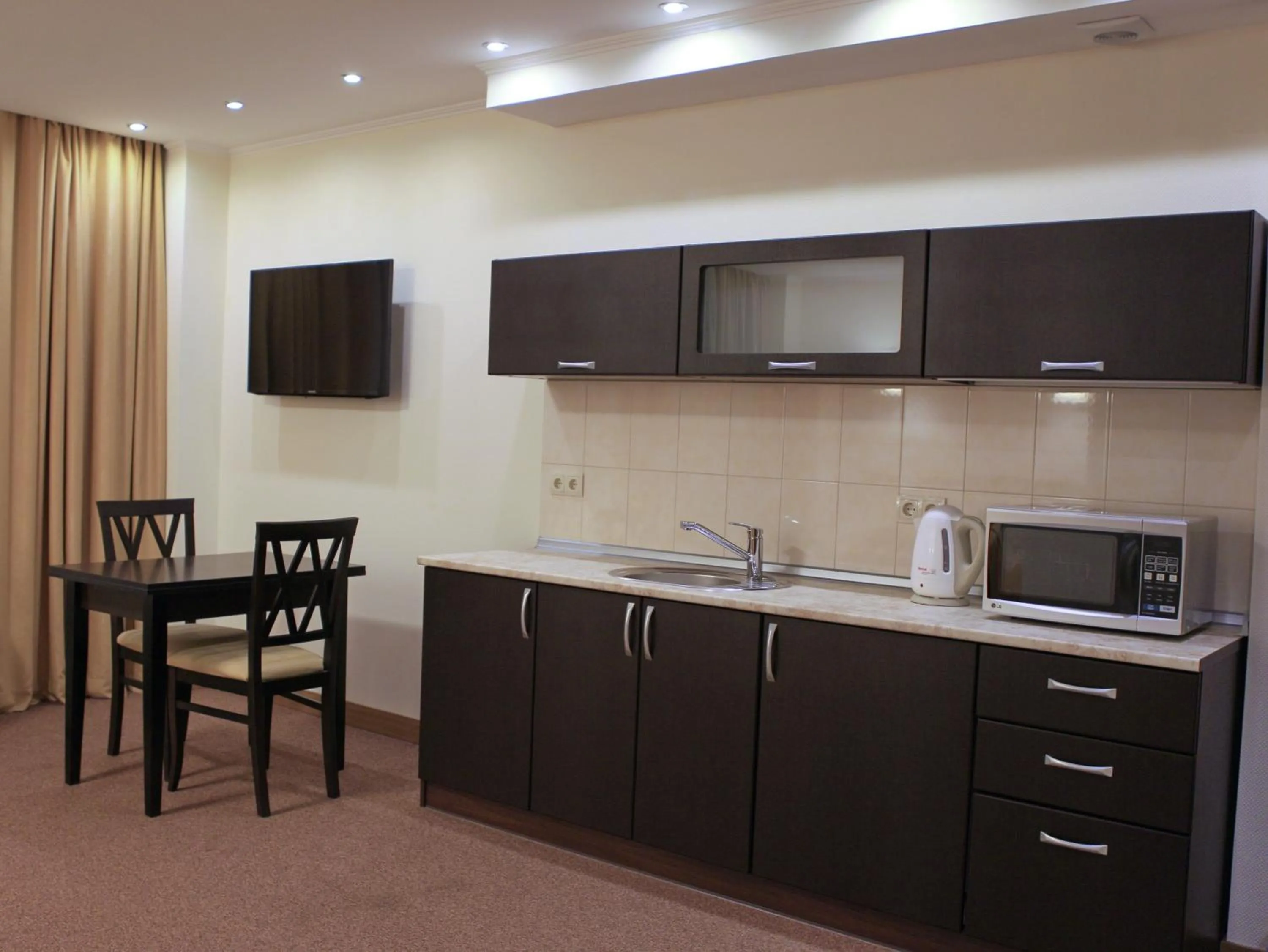 Kitchen or kitchenette in Hotel Asteri