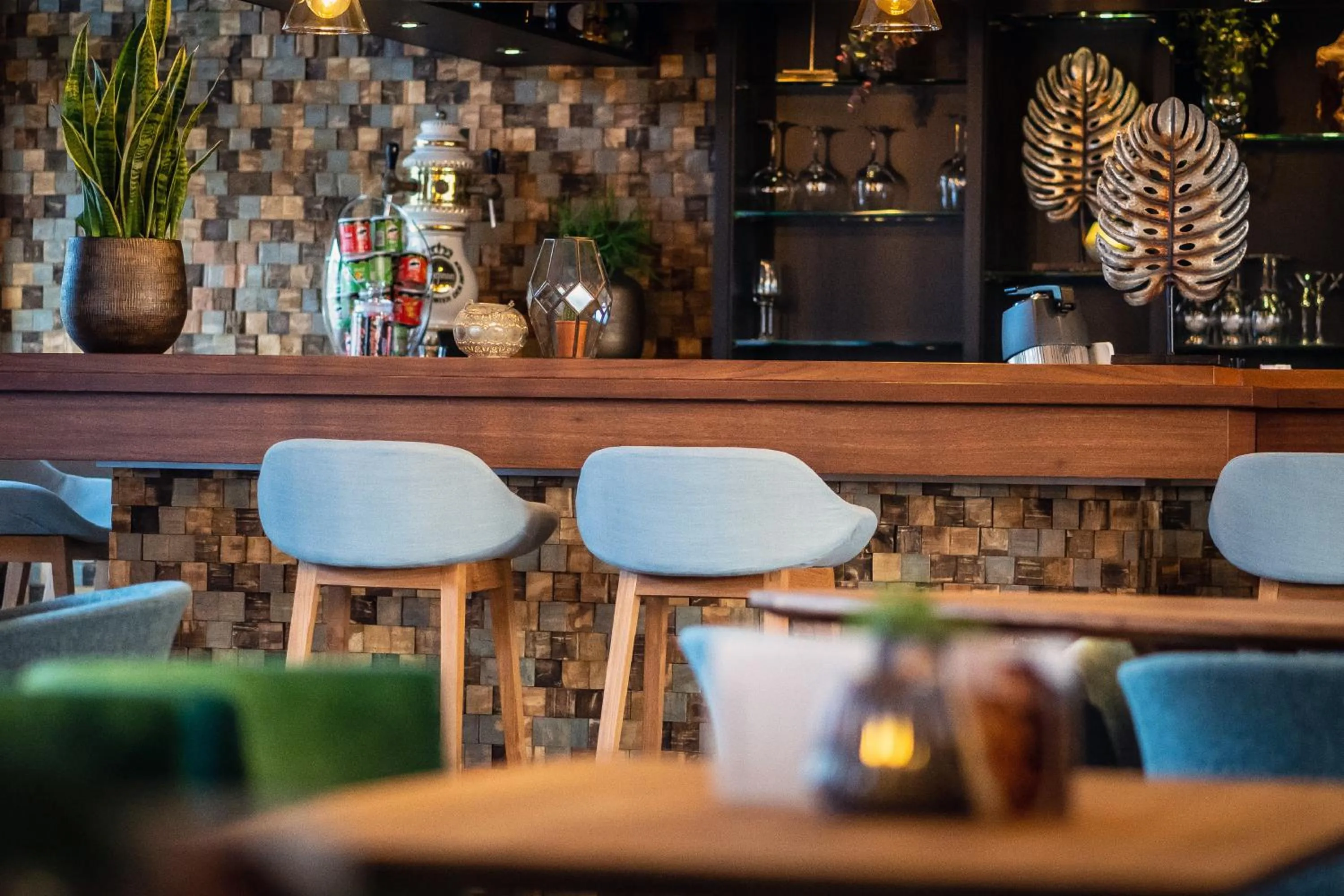 Lounge or bar in Hotel Boschrand