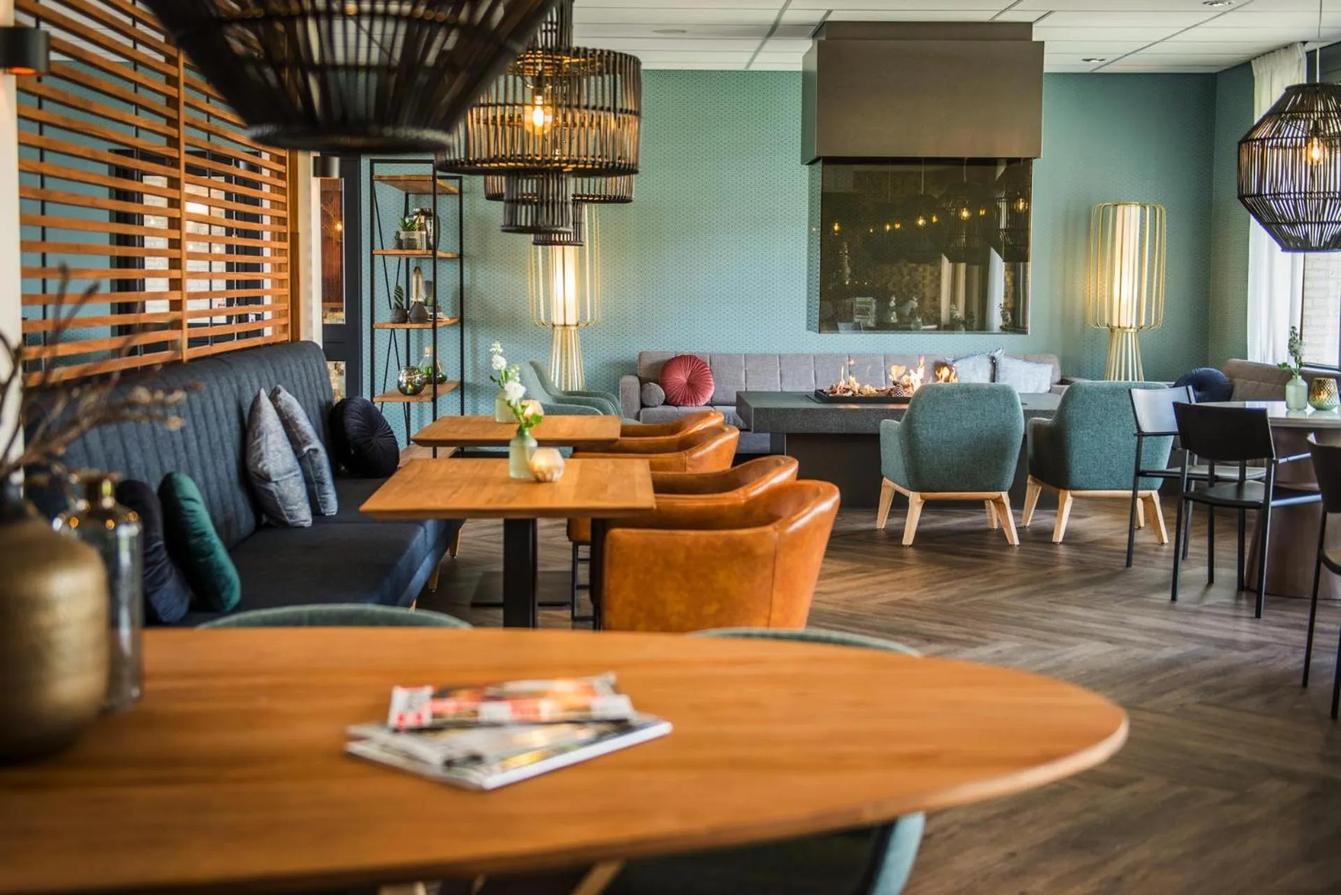 Lounge or bar in Hotel Boschrand