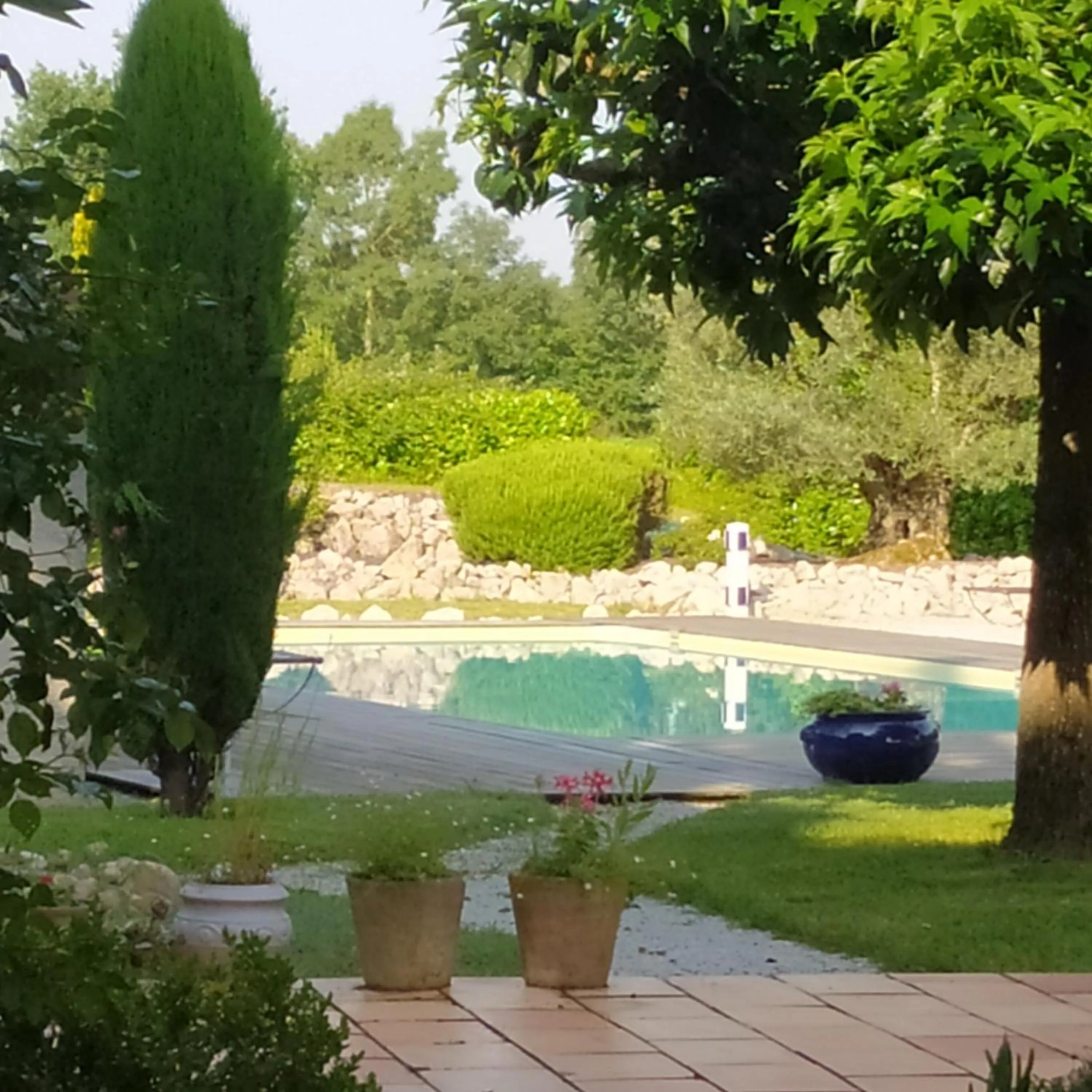 Natural landscape in La Fréjade