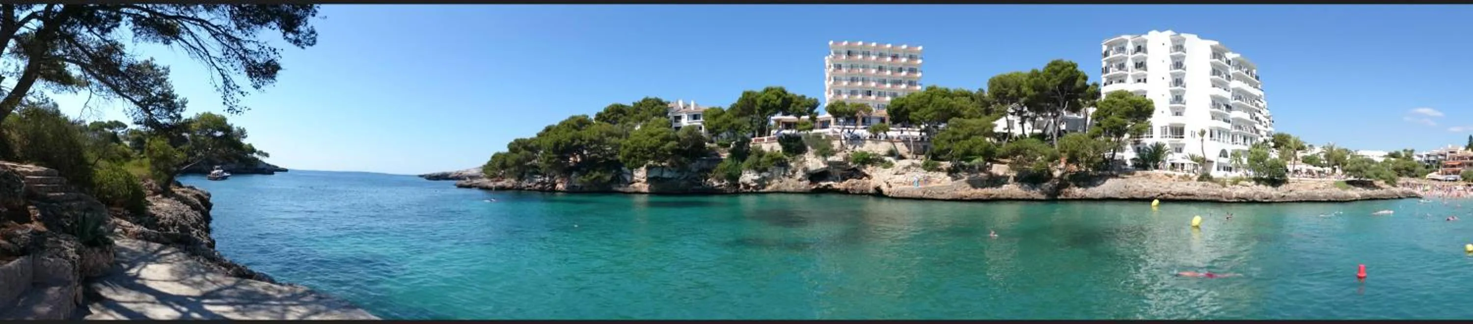 Bird's eye view in Cabot Cala Ferrera