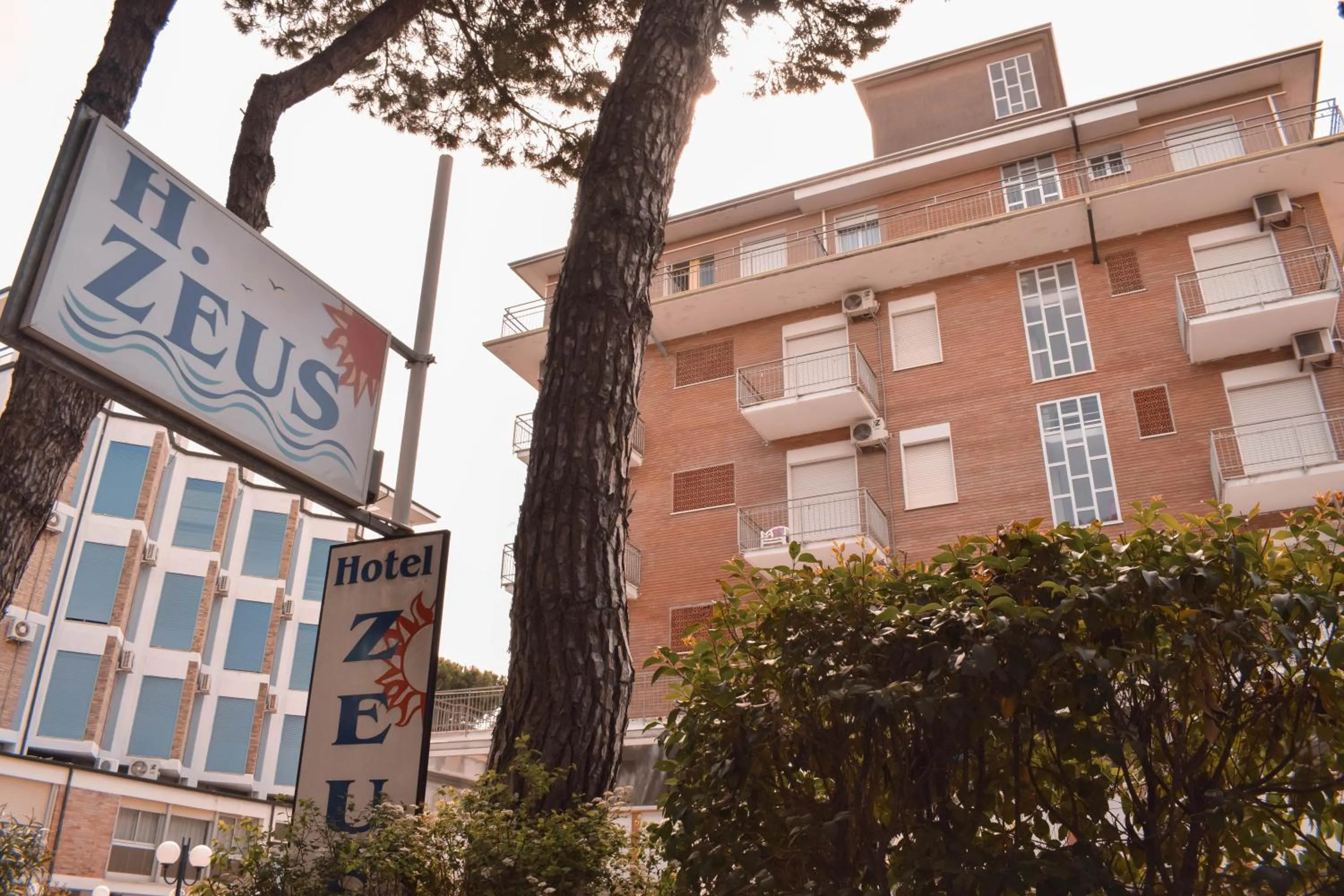 Logo/Certificate/Sign in Hotel Zeus