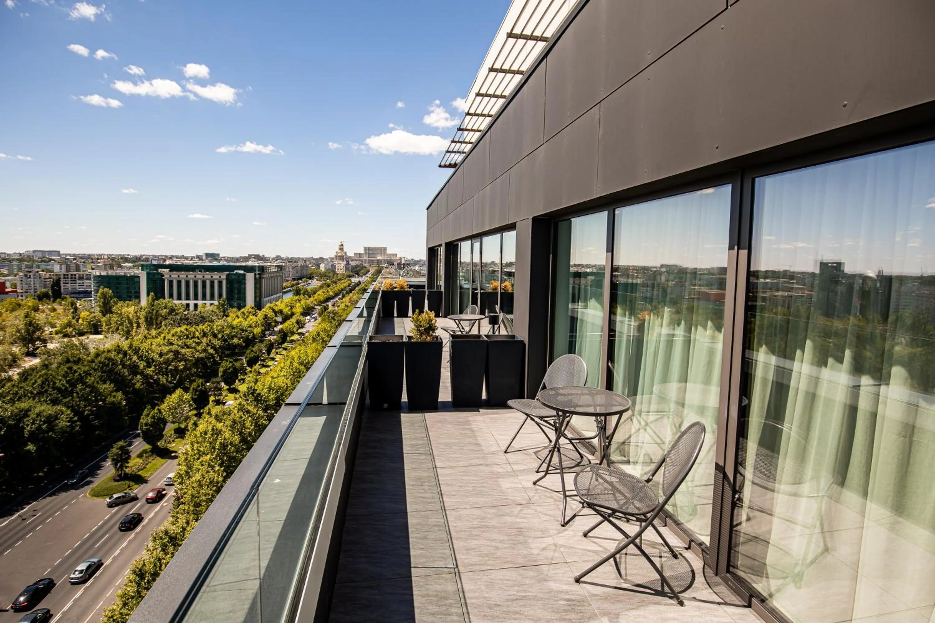 Balcony/Terrace in Union Plaza Hotel
