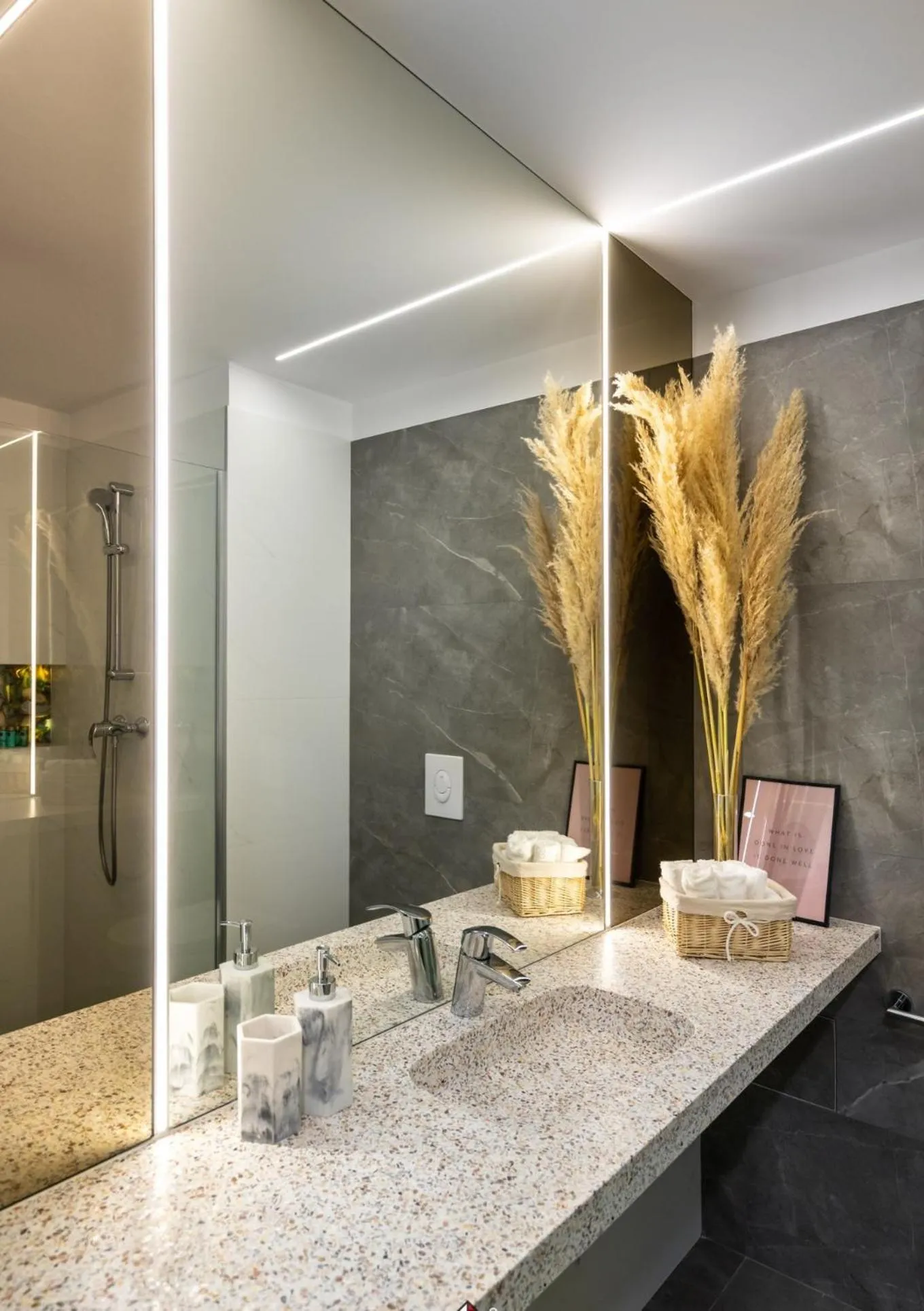 Bathroom in Union Plaza Hotel