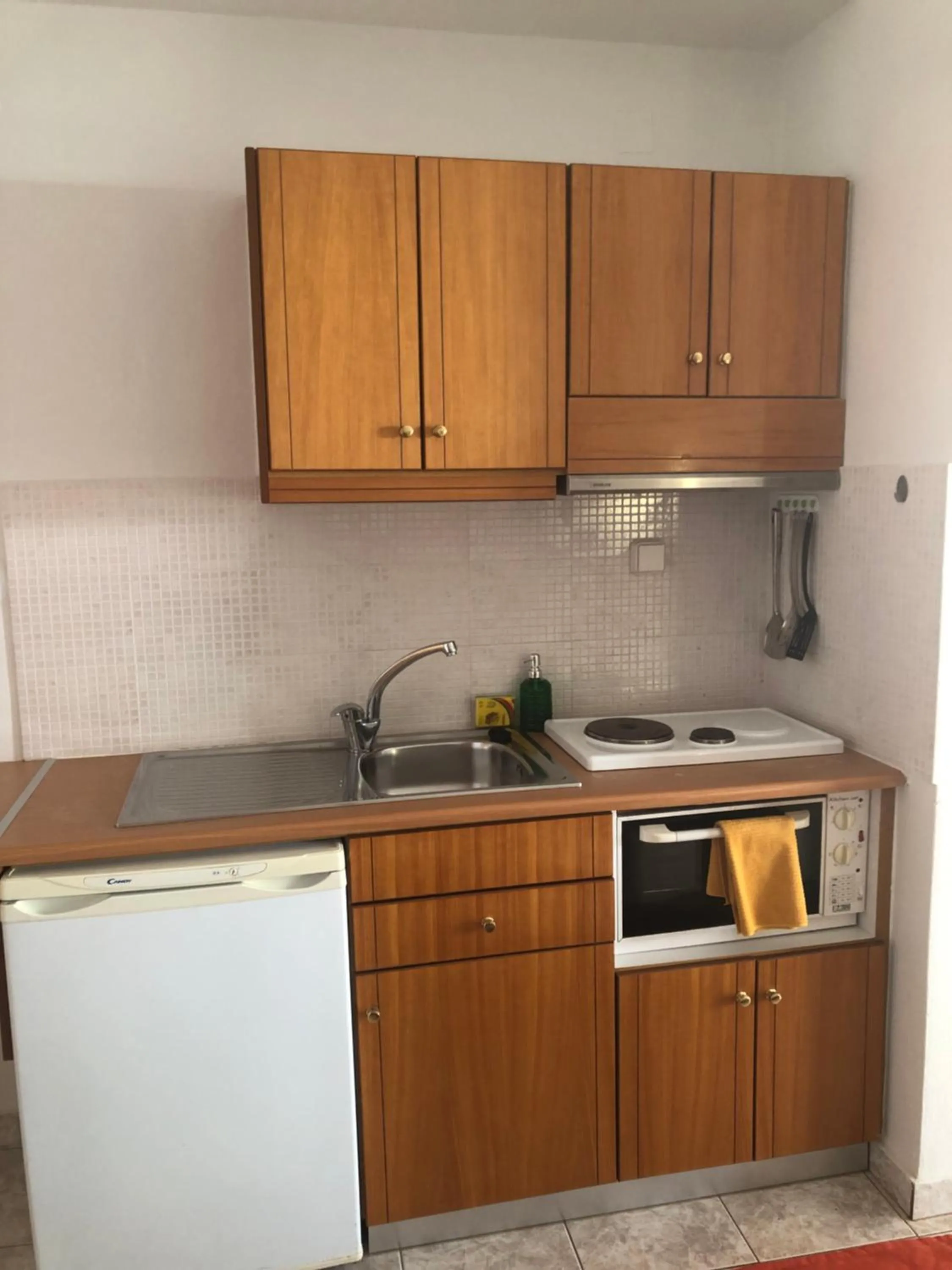 kitchen in Chrisanthi Studios & Apartments