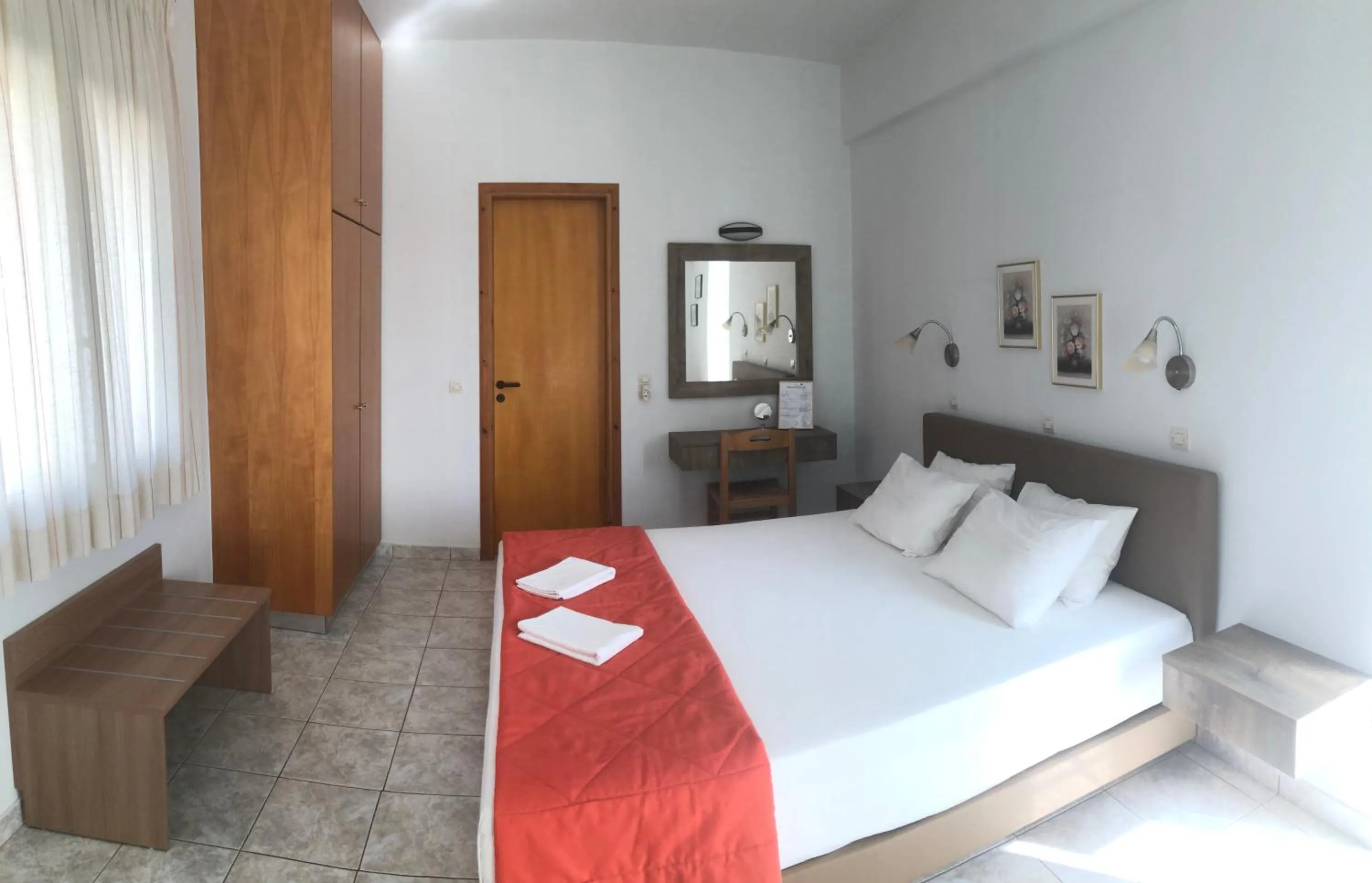 Bedroom, Bed in Chrisanthi Studios & Apartments