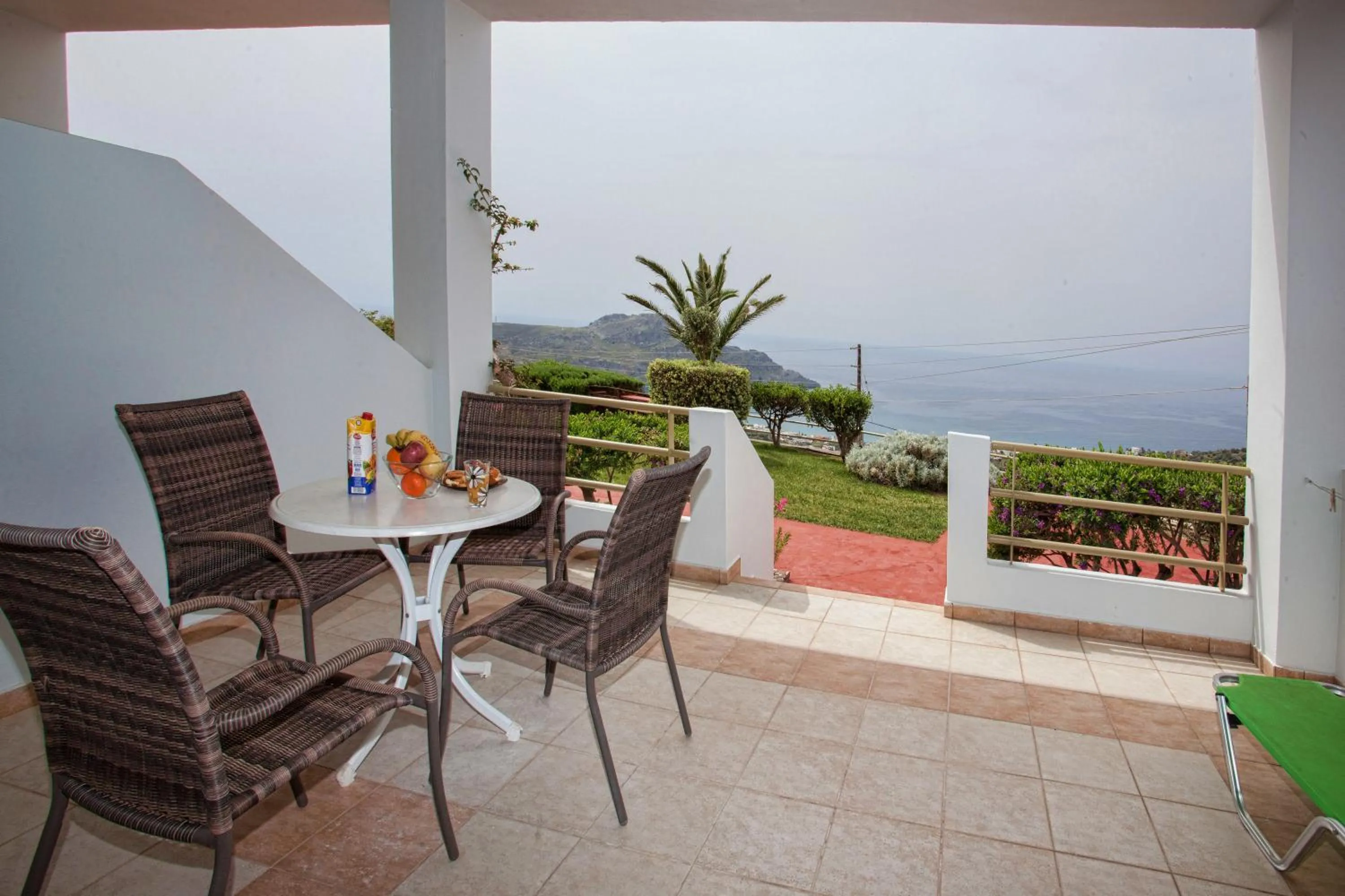 Balcony/Terrace in Chrisanthi Studios & Apartments