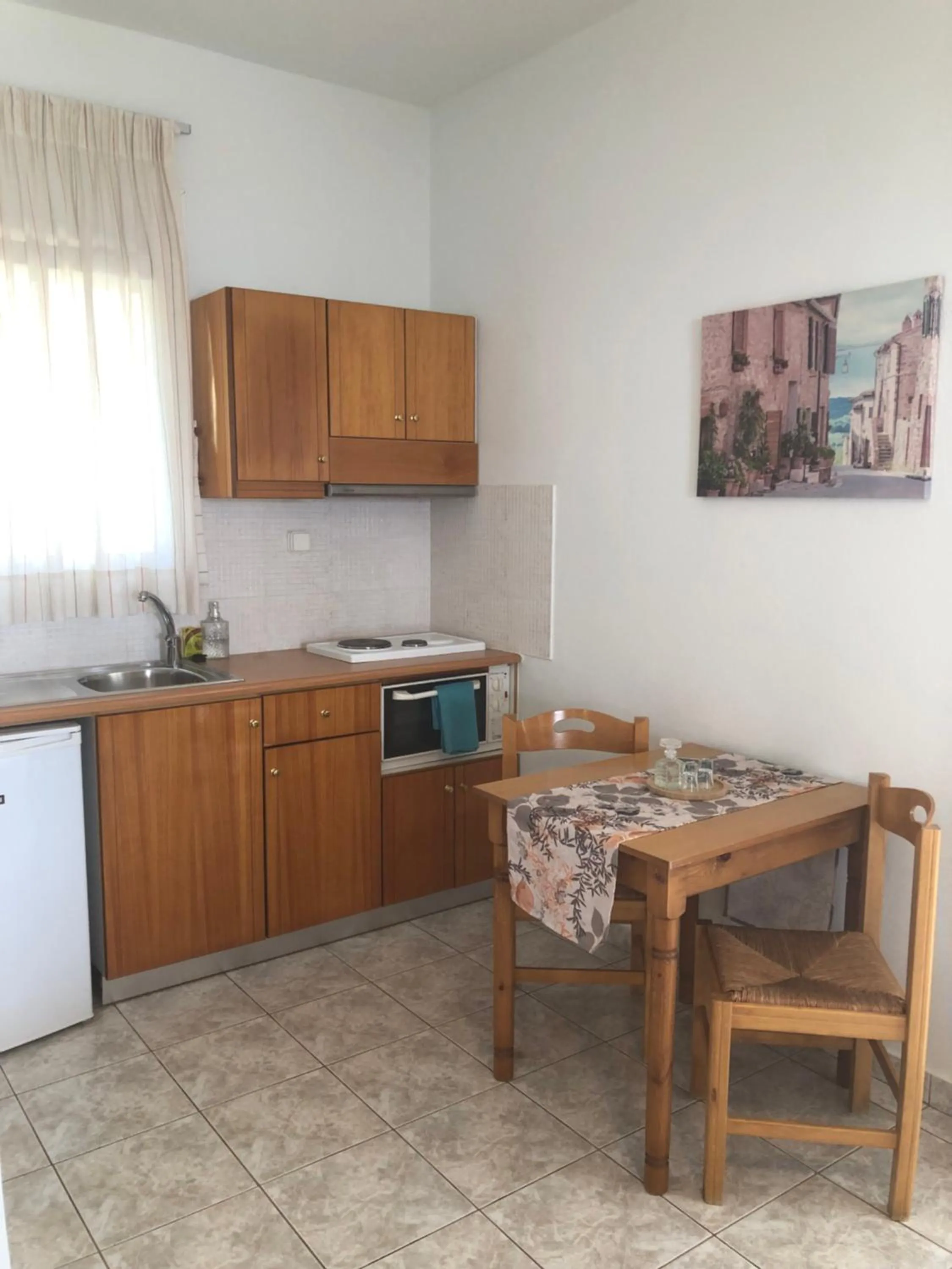 Dining area in Chrisanthi Studios & Apartments