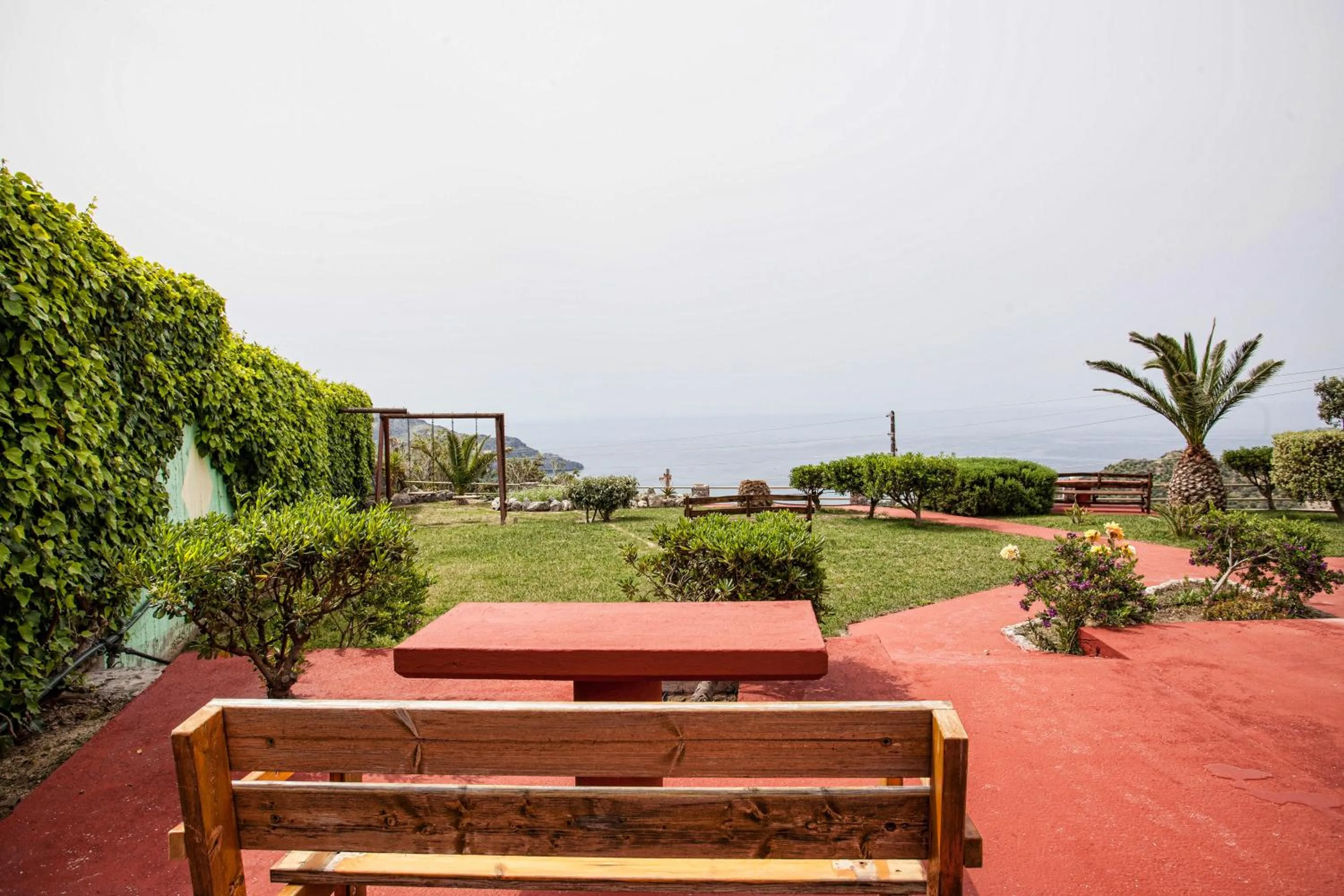 Balcony/Terrace in Chrisanthi Studios & Apartments