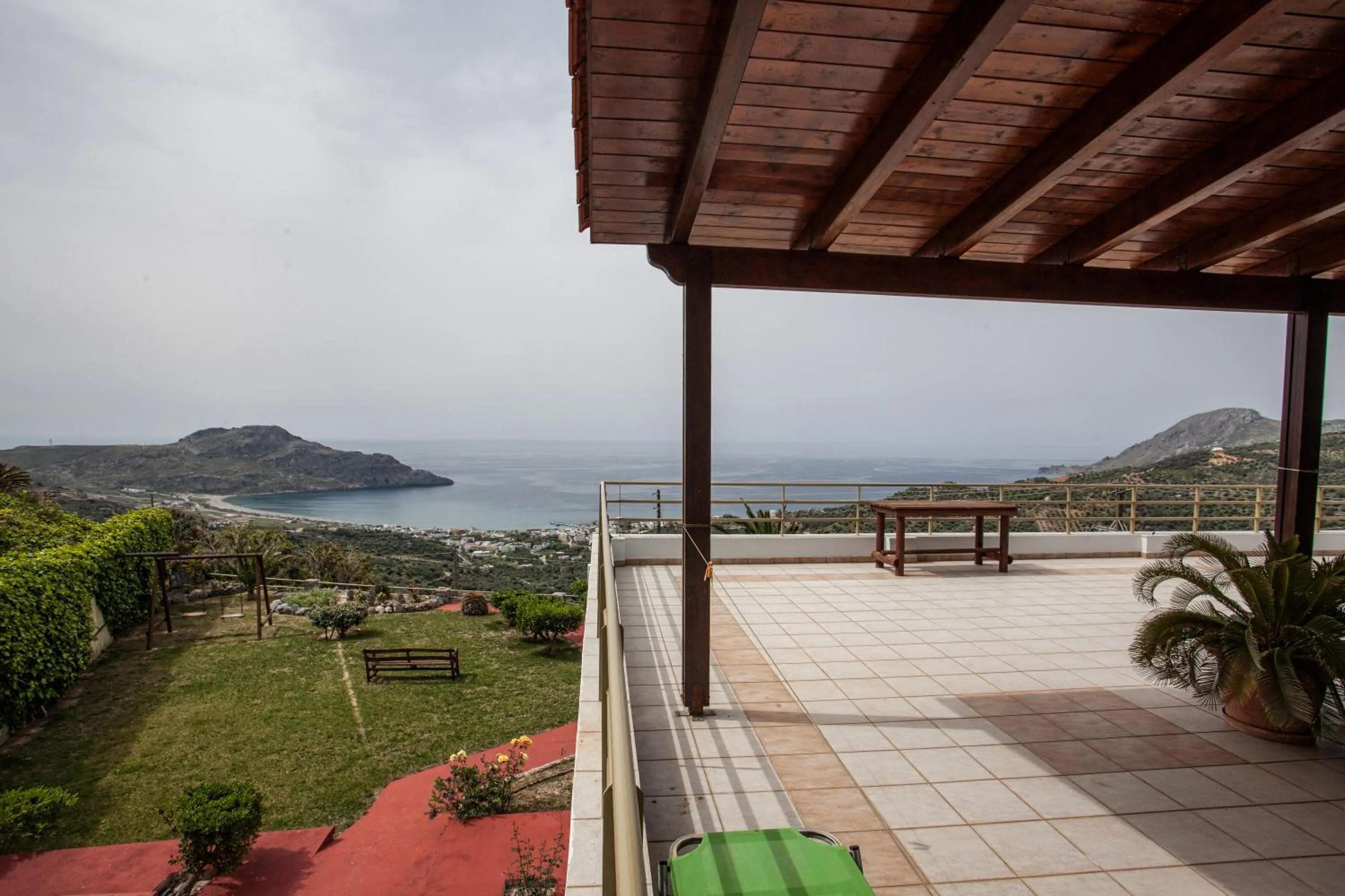 Balcony/Terrace in Chrisanthi Studios & Apartments