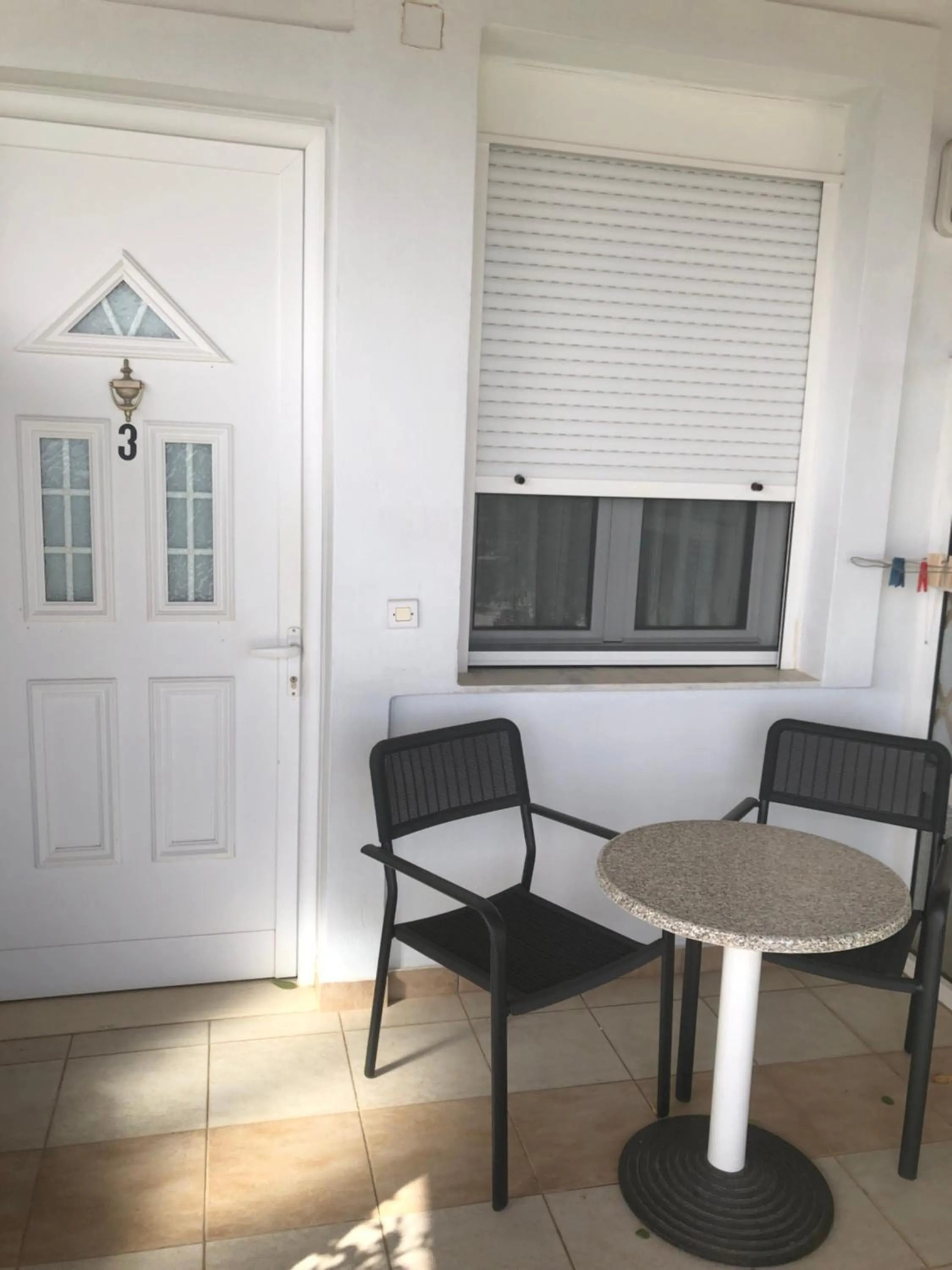 Balcony/Terrace in Chrisanthi Studios & Apartments