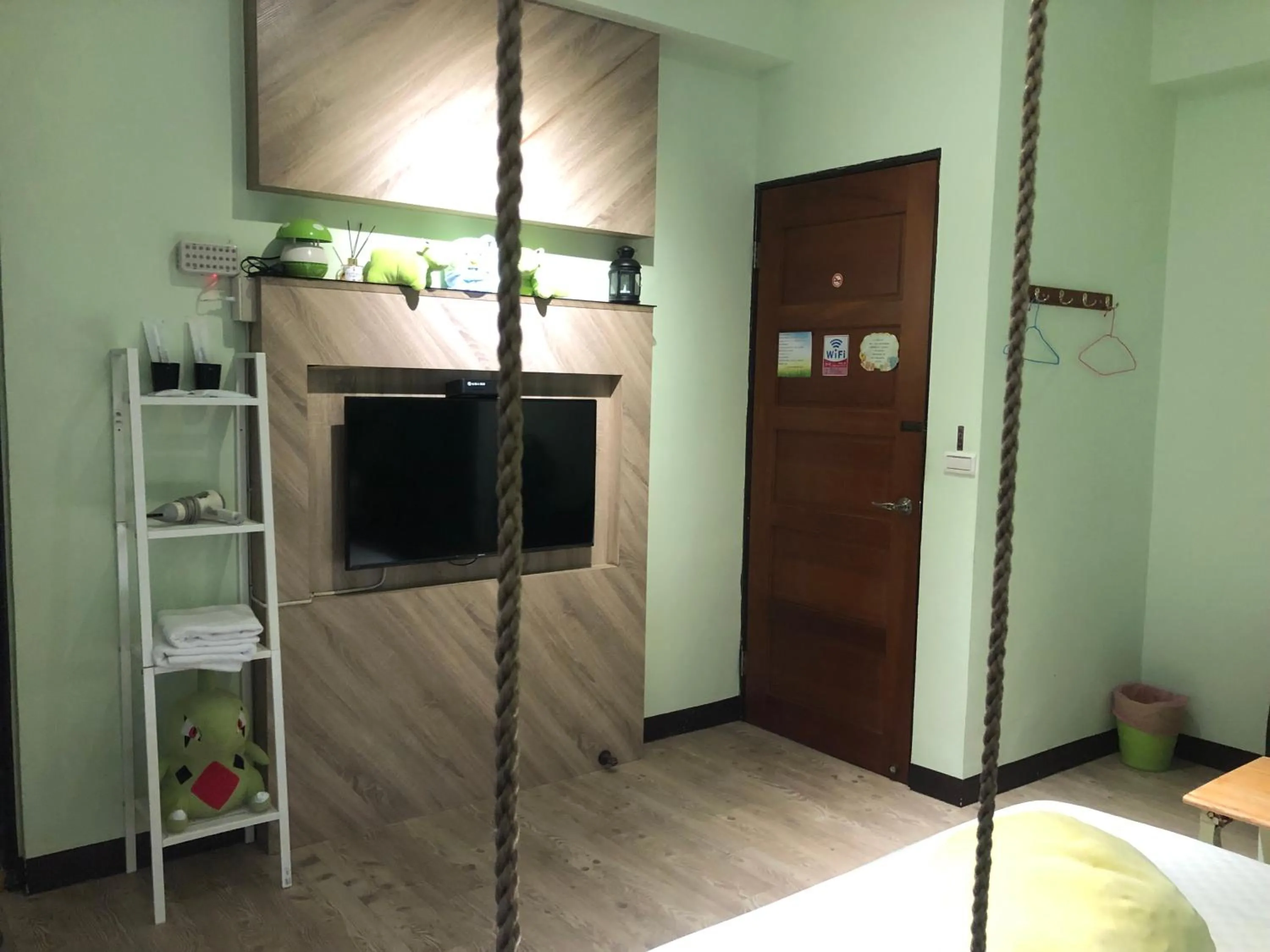 Bed in Ching Yu Rou B&B