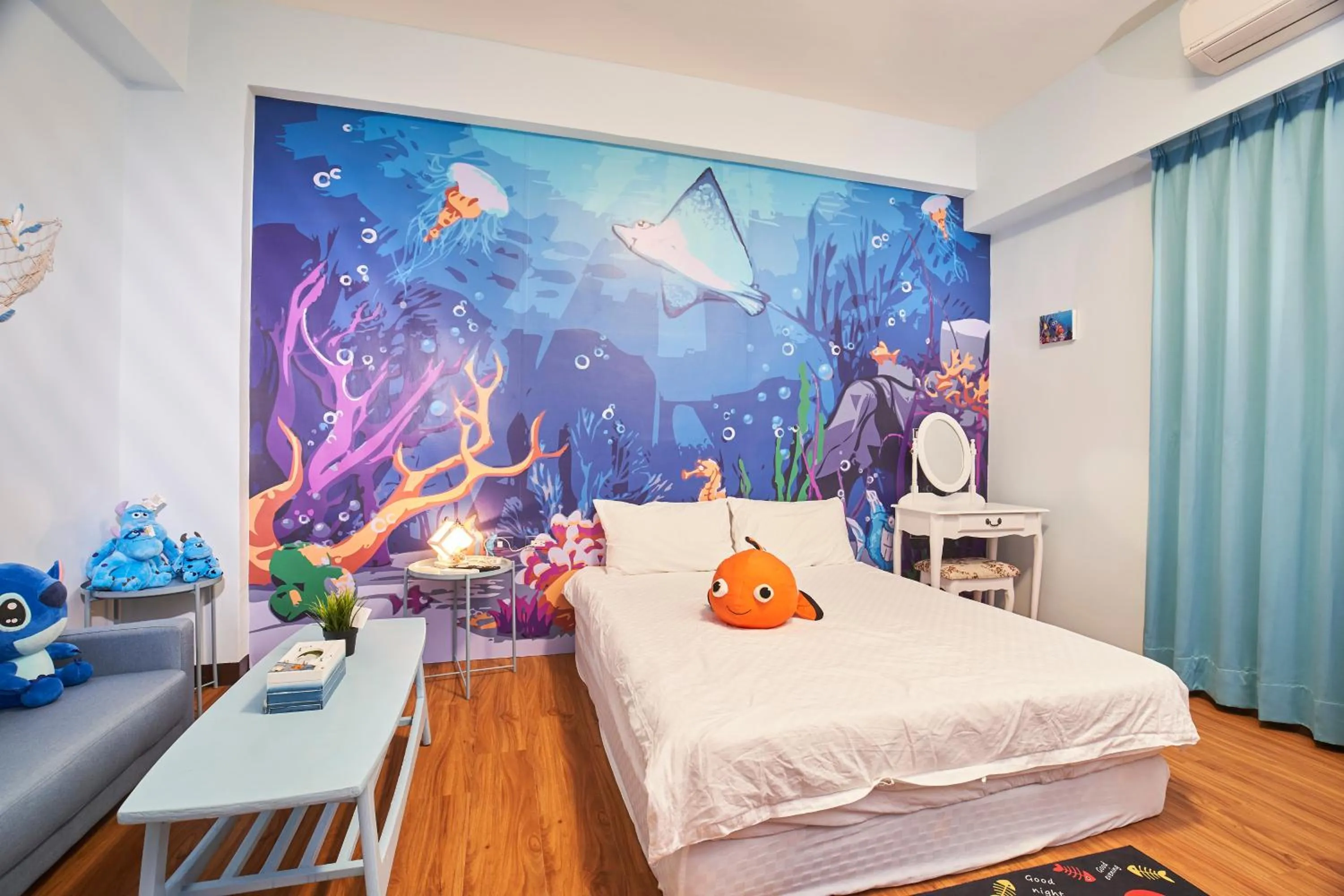 Bed in Ching Yu Rou B&B